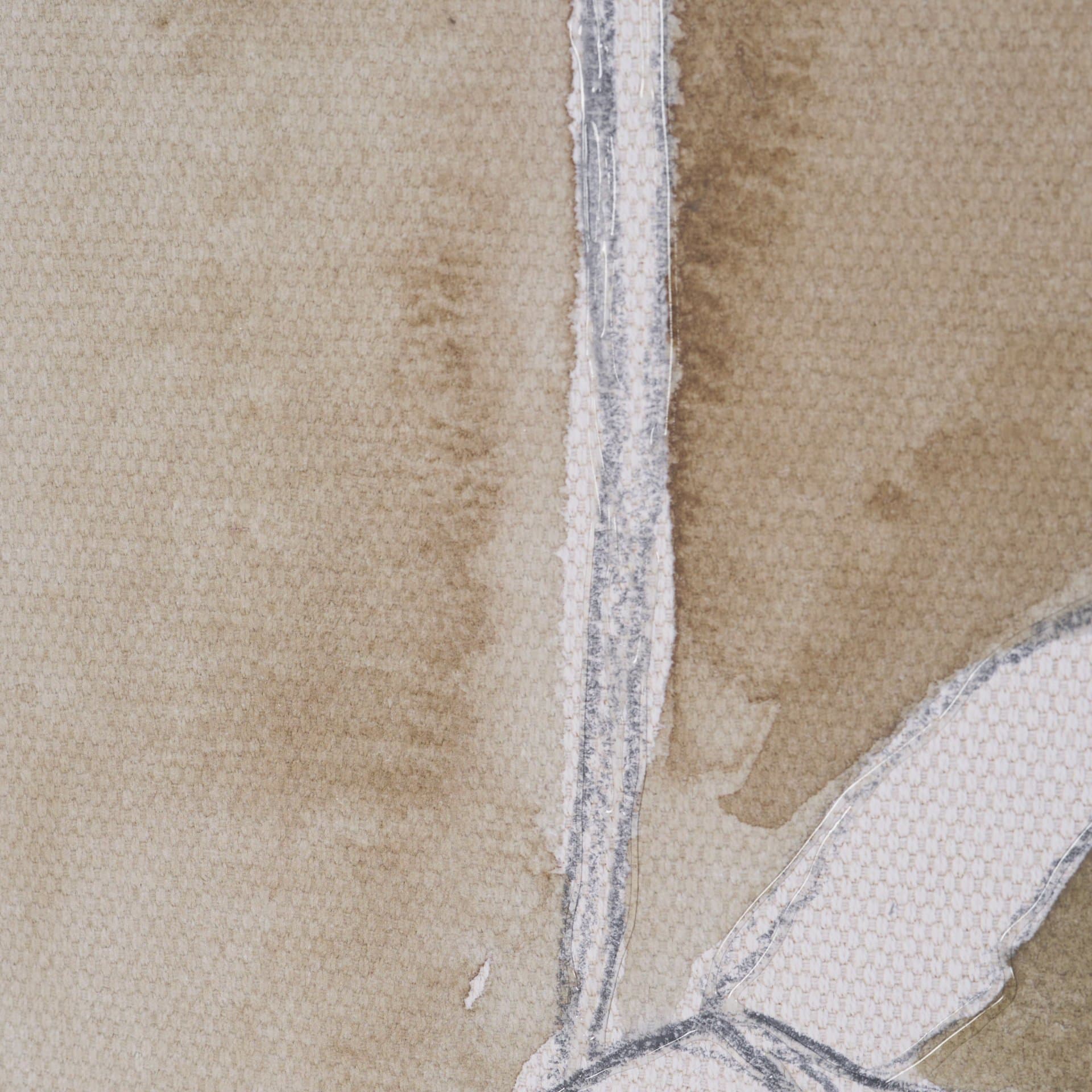 Tulip Bloom II by Mercana Studio Hand-Embellished Framed Artwork Matted under Glass — product photograph