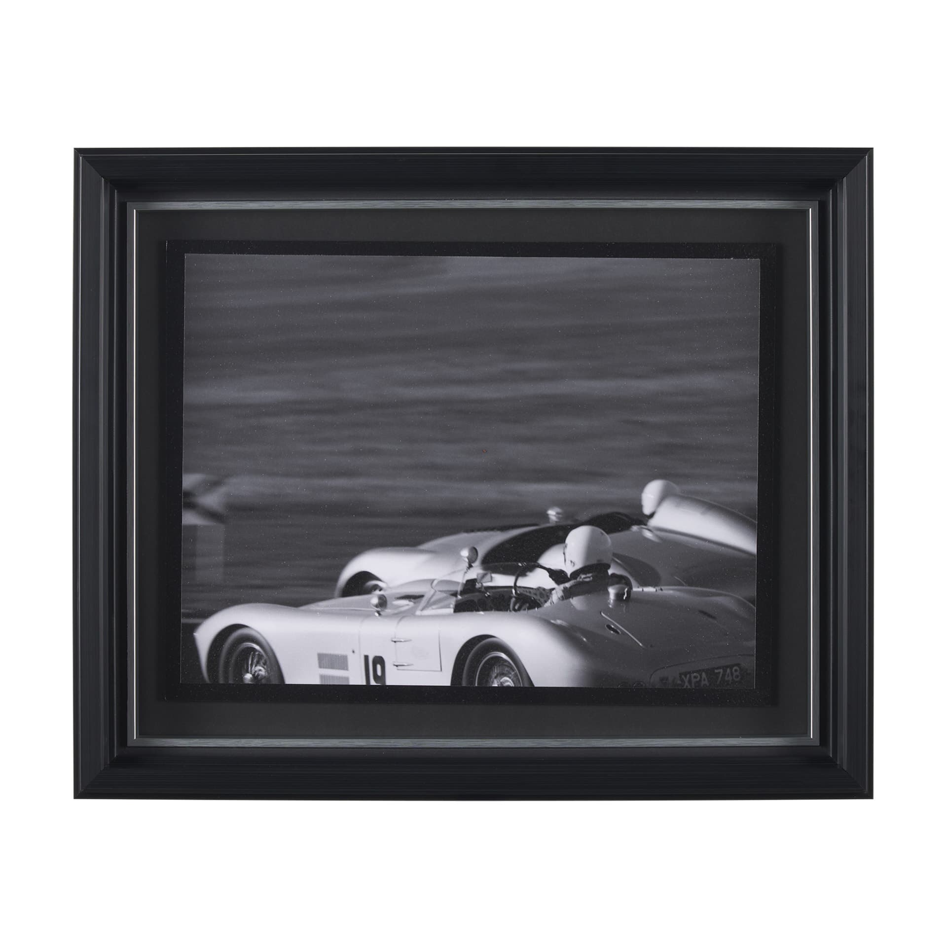 Neck and Neck by Ben Wood a Hand Embellished Framed Photo Art Print Matted under Glass — product photograph
