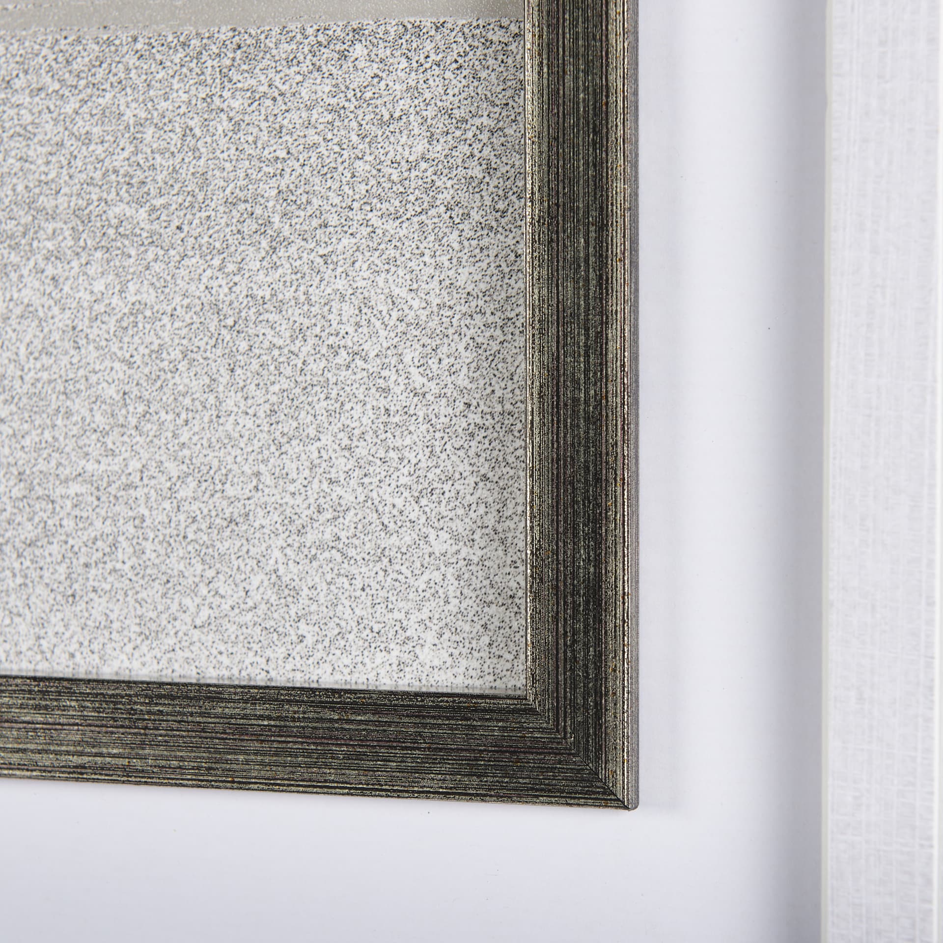 Social by Mercana Studio a Hand Embellished Textured Framed Photo Art Print Matted under Glass — product photograph