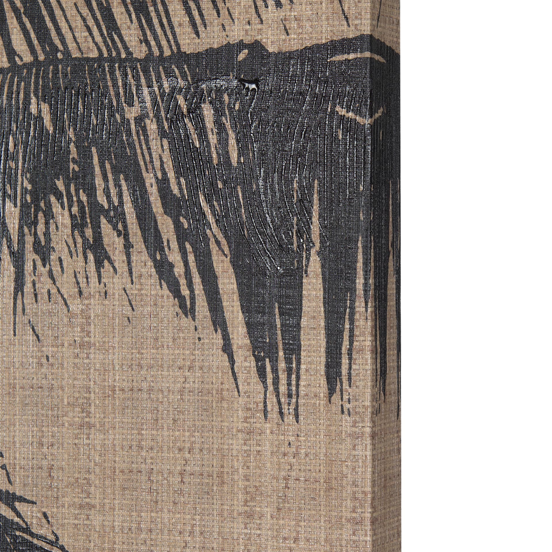 Palm Shadow I by Mercana Studio a Hand Embellished Textured Canvas — product photograph