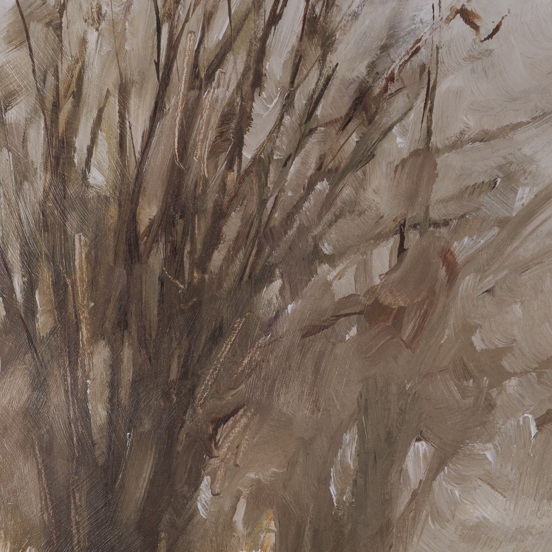 Autumn in the Village II by Mercana Studio Textured Framed Artwork Matted under Glass — product photograph