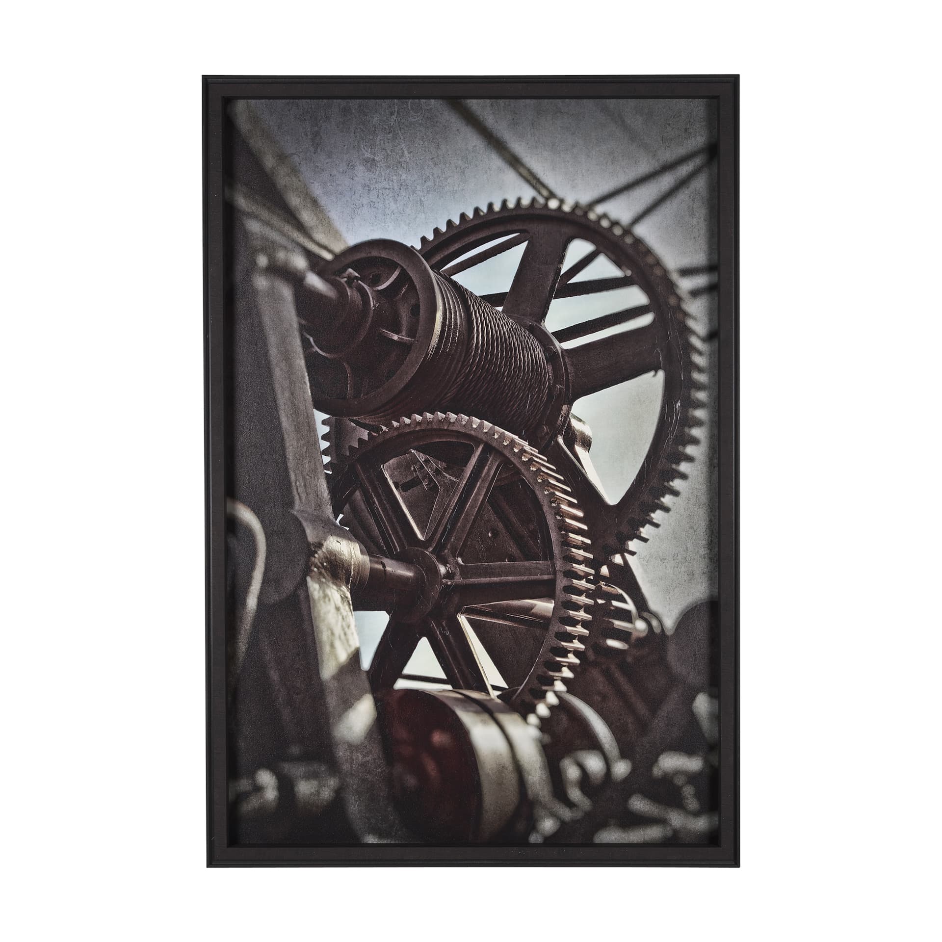 Industrial Collect - Motion by Michael Banks a Hand Embellished Textured Framed Photo Art Print — product photograph