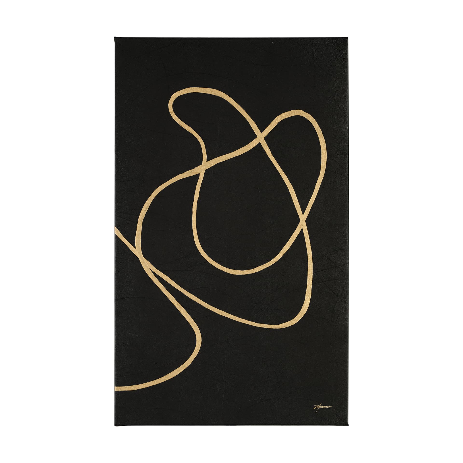 Mess III by Studio M a Hand Embellished Canvas Print — product photograph