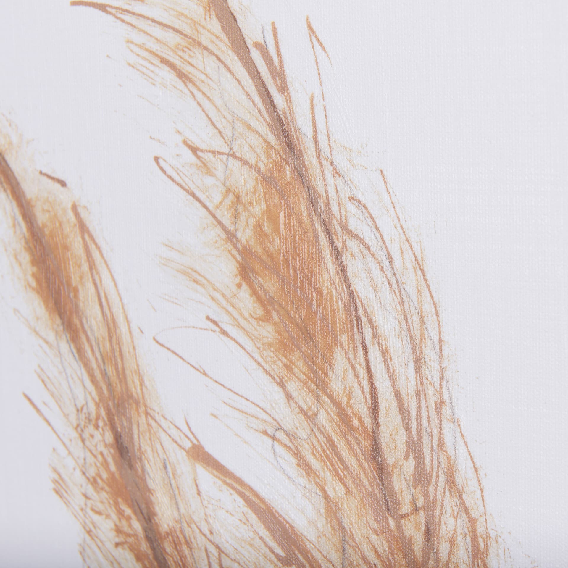 Vase Gray Lotus Pods by Mercana Studio a Hand Embellished Textured Canvas — product photograph
