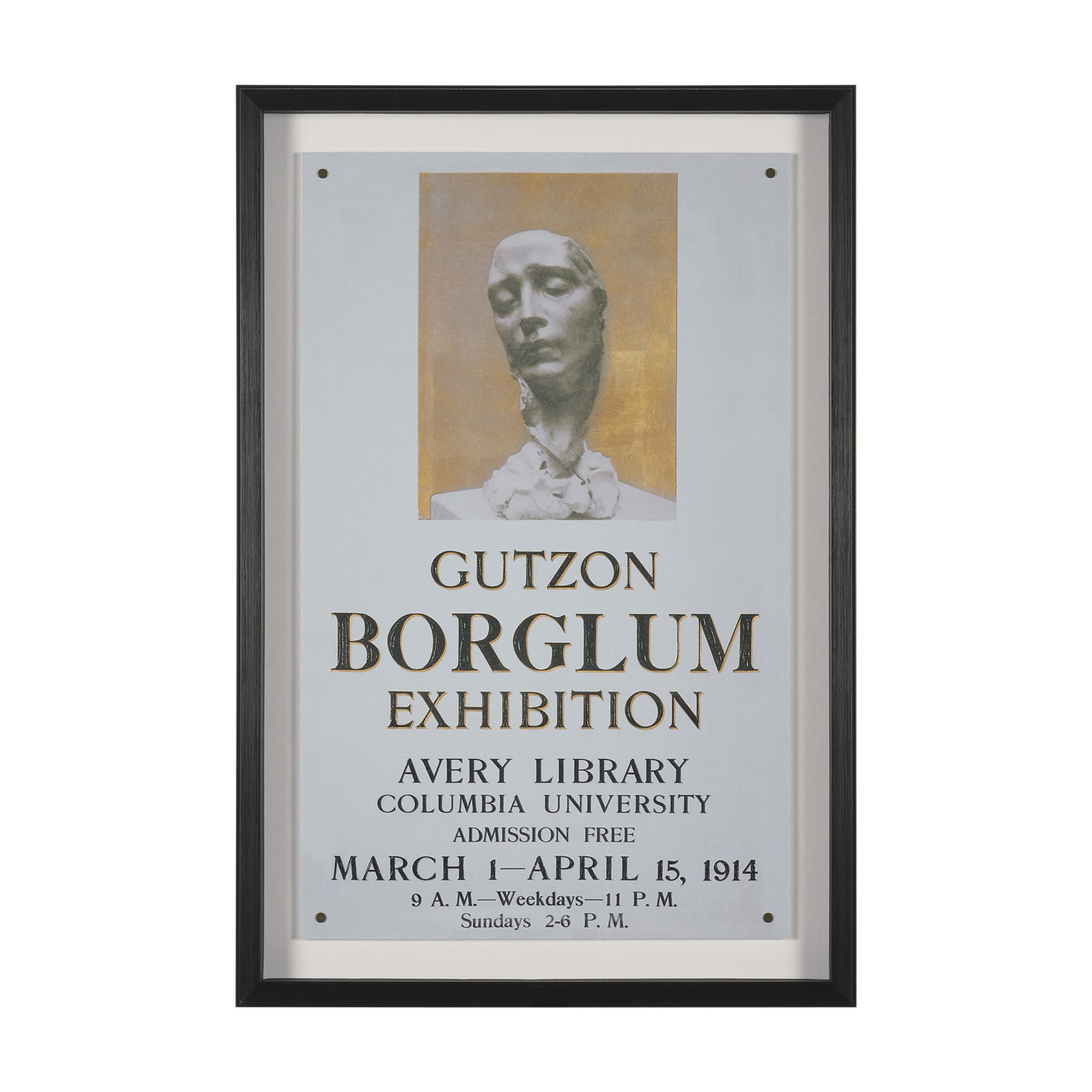 Ephemera Sculpture by The Vintage Collection Hand Embelished Text Framed Artwork Matted under Glass — product photograph