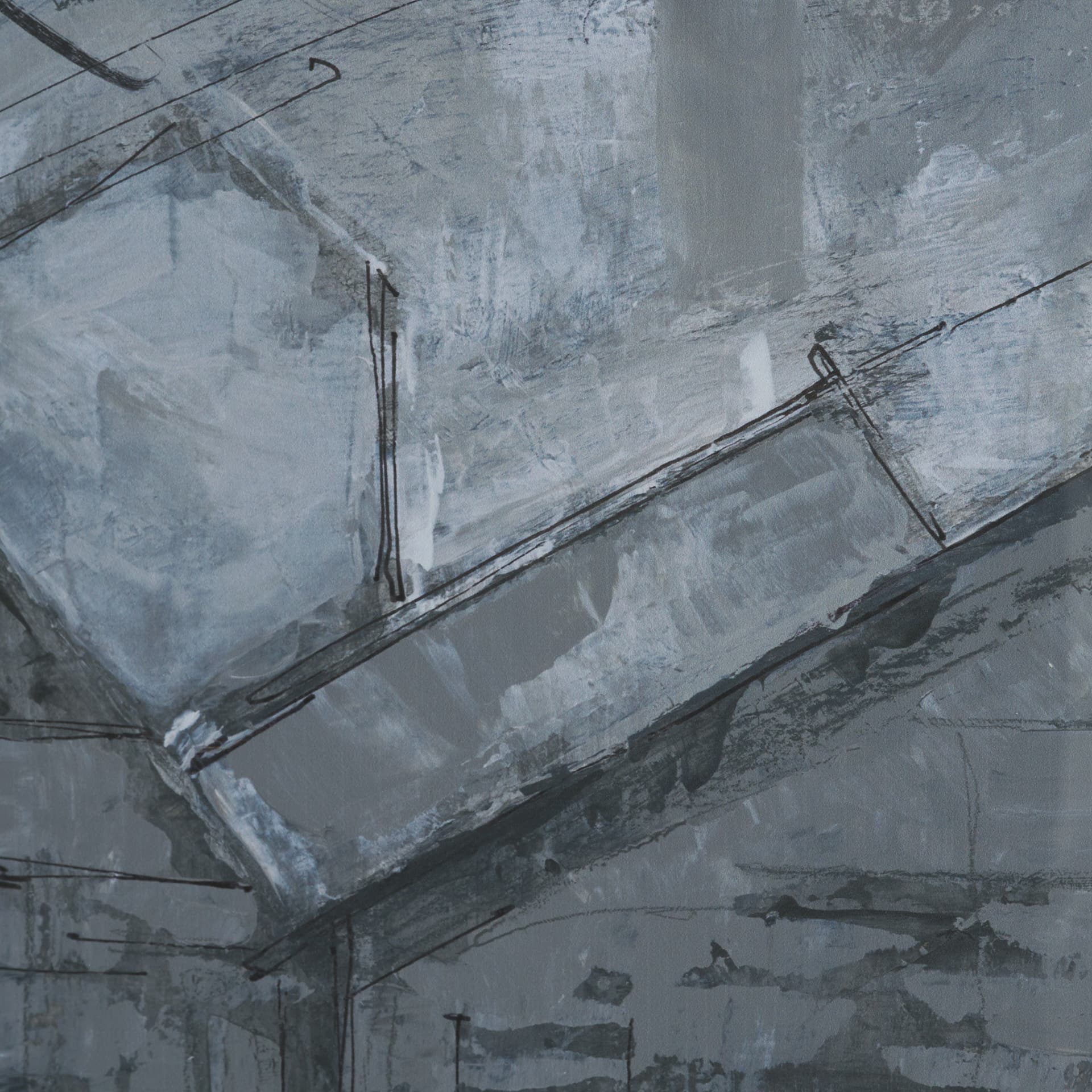 Community 1C by Mercana Studio Framed Artwork Matted under Glass — product photograph