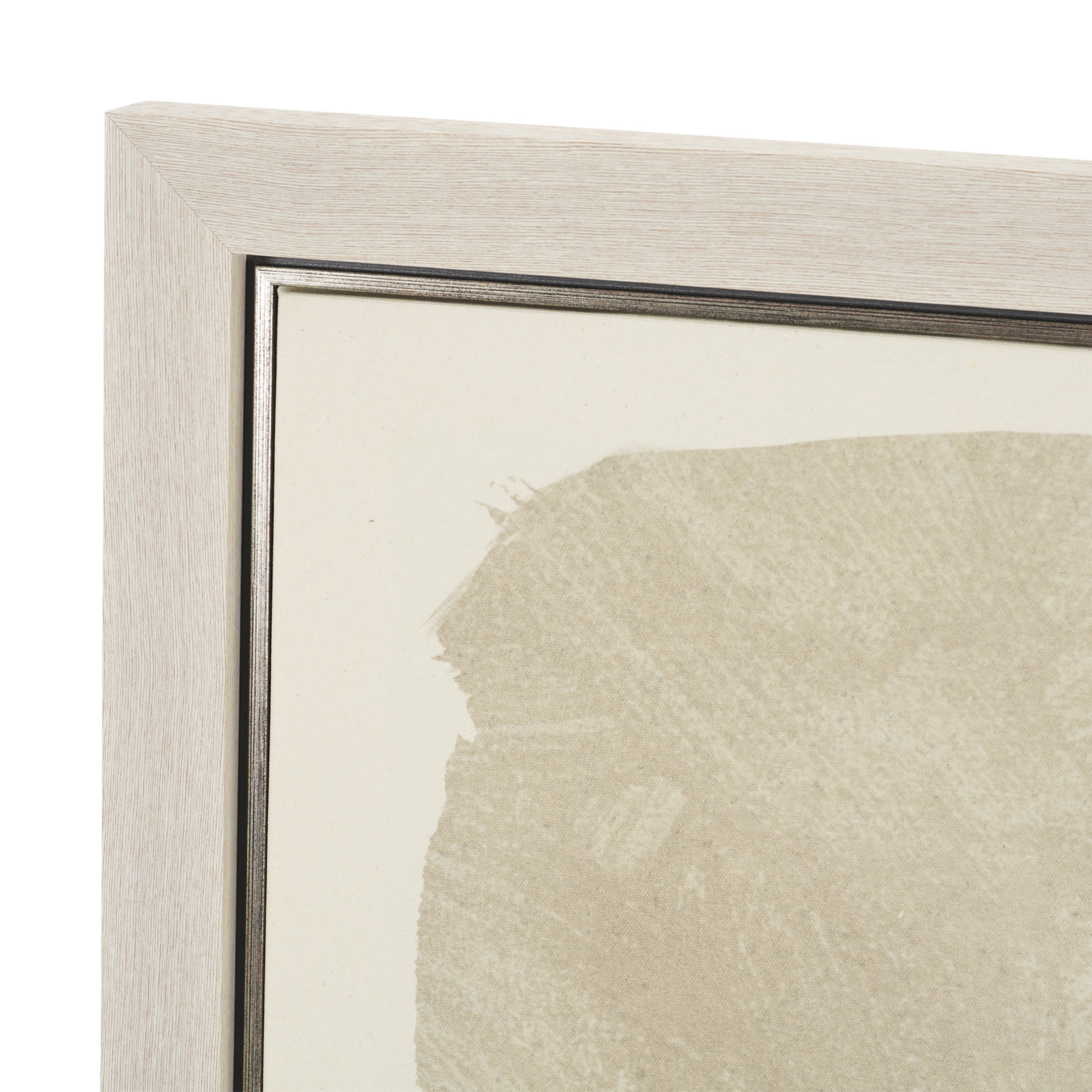Field Study III: Remains by Mercana Studio Hand-Embellished Textured Framed Canvas Artwork — product photograph