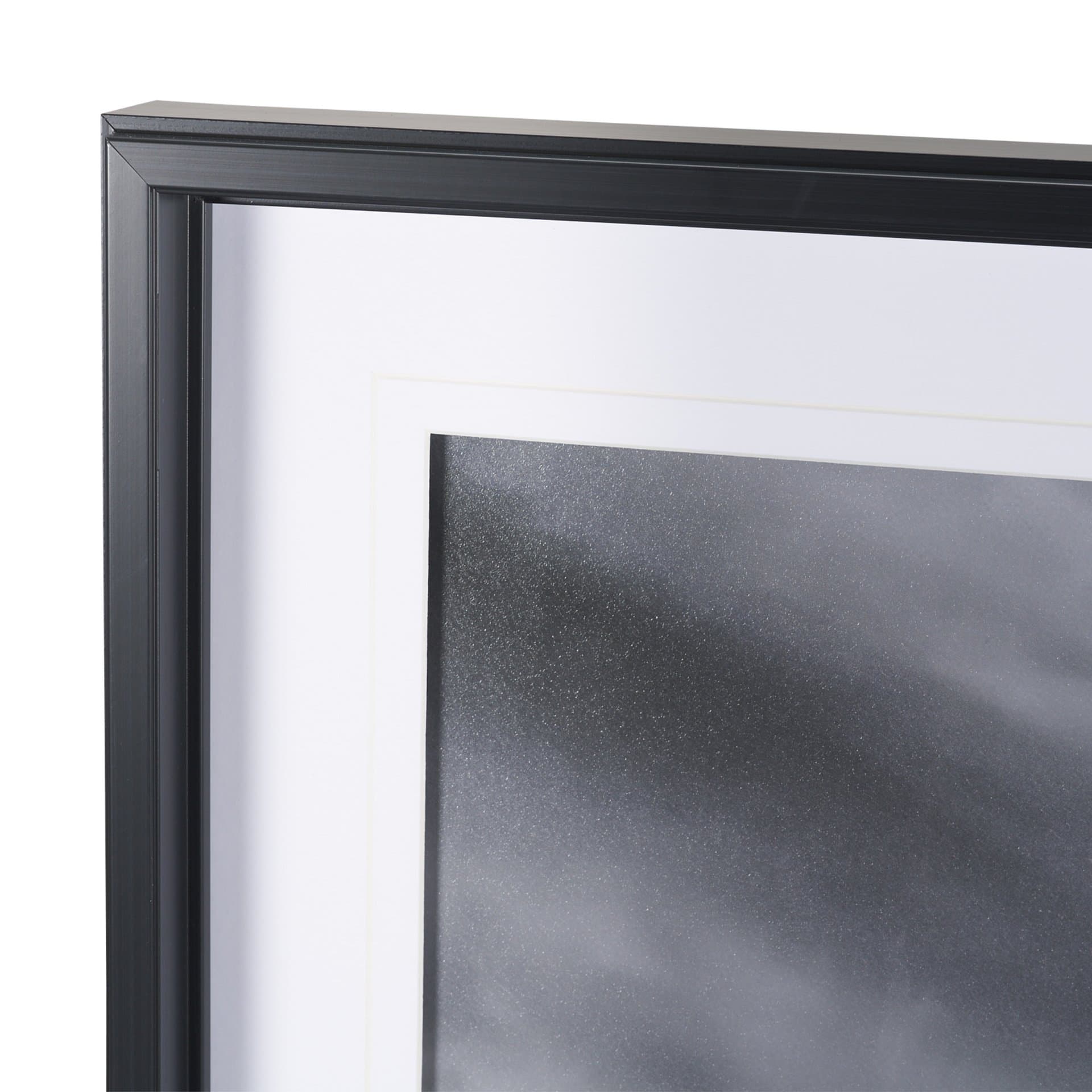 Curious Farm Goats by Novica Stankovic Hand-Embellished Textured Framed Artwork Matted under Glass — product photograph