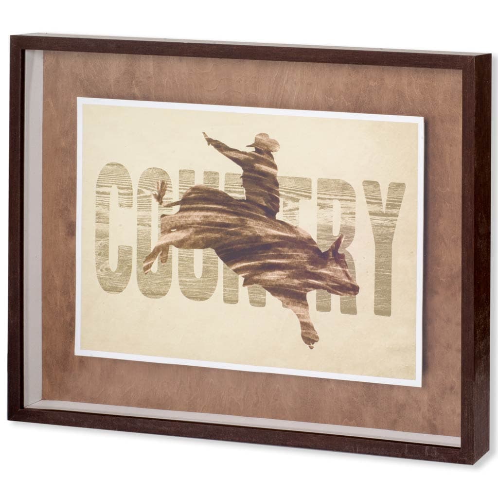 Country by THE Studio a Framed Art Print Matted under Glass — product photograph