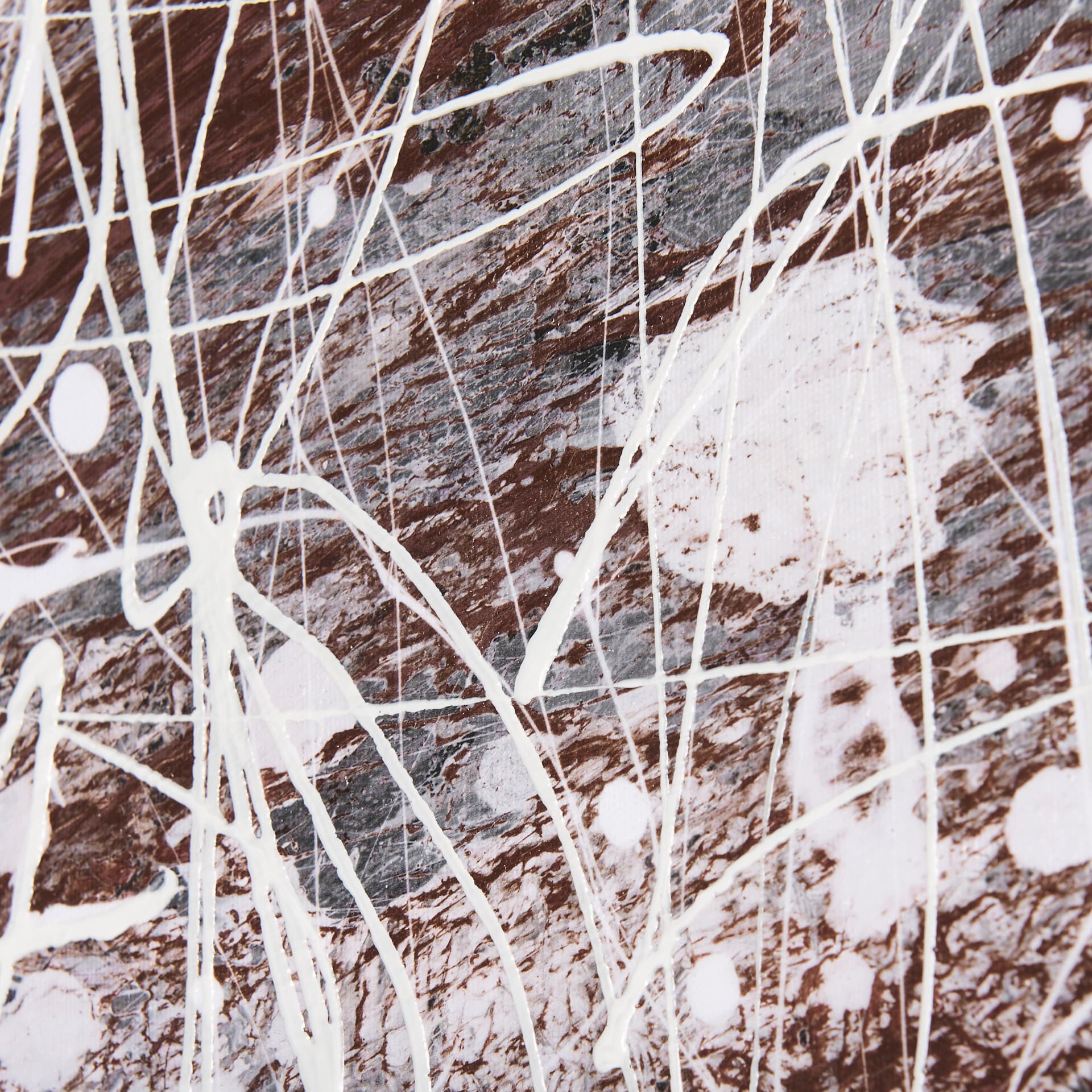 Sakura Rain I by Mercana Studio a Hand Embellished Textured Canvas — product photograph