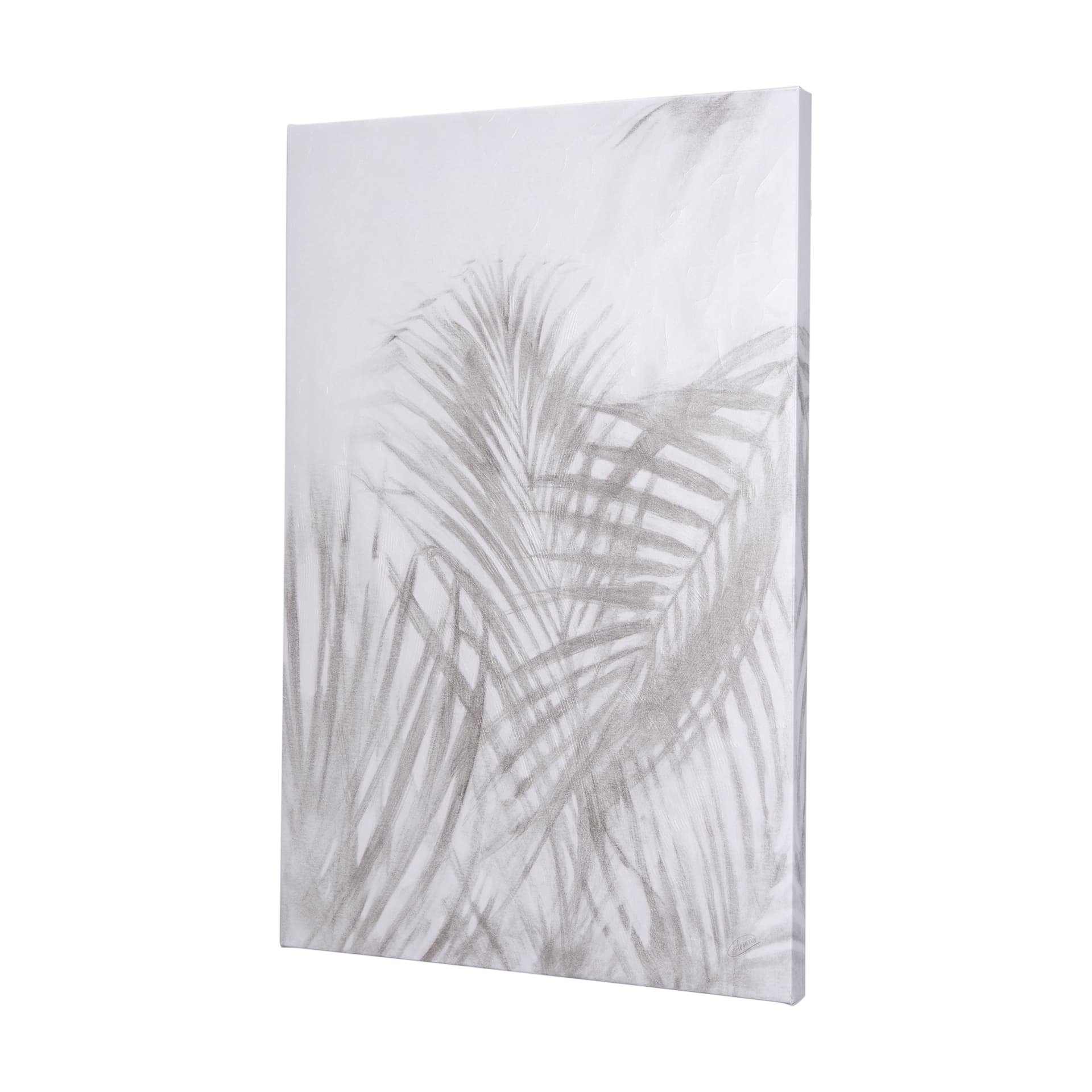 Light Shadows II by Mercana Studio a Hand Embellished Textured Canvas — product photograph