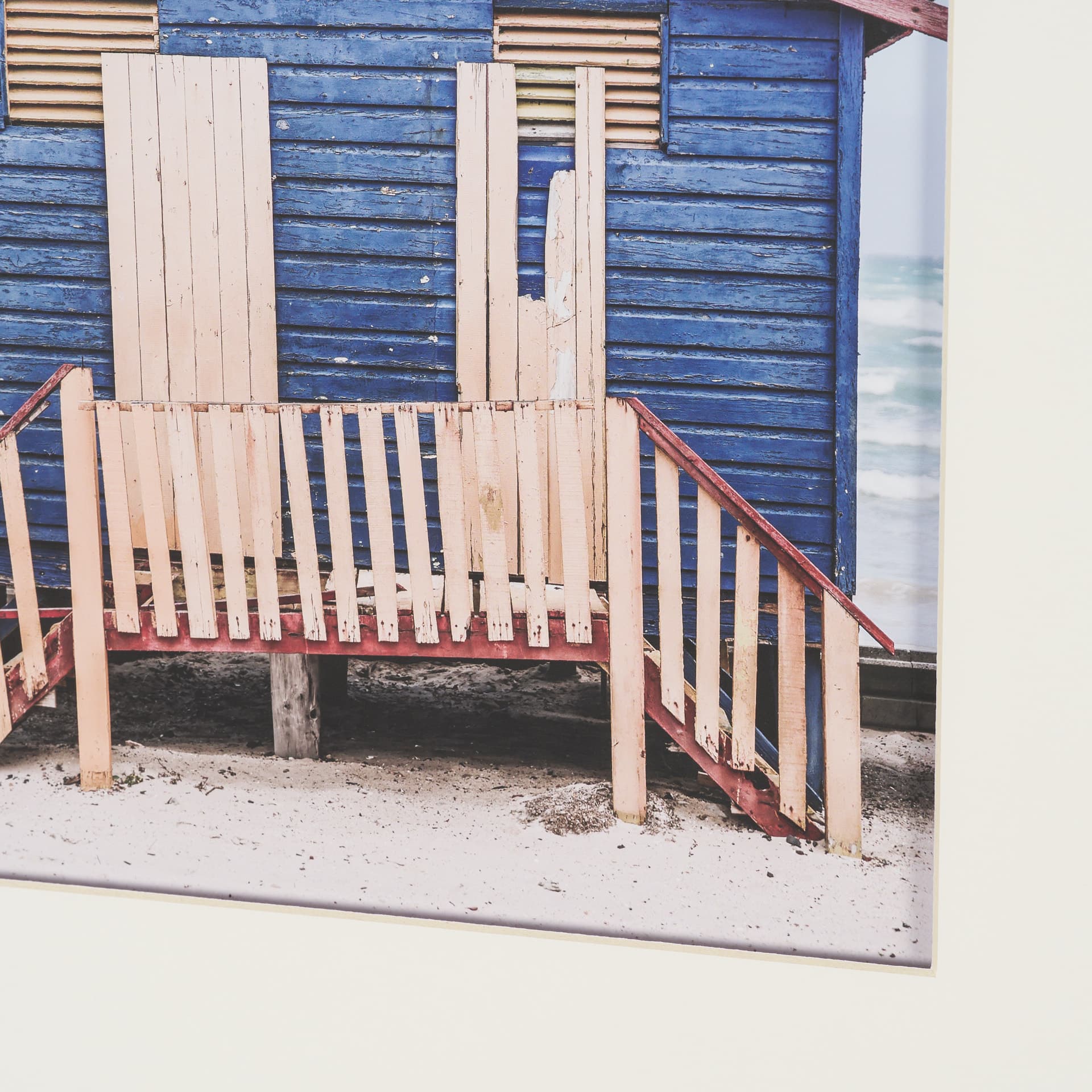 Beachside Retreat by Shot By Clint Framed Photo Print Matted under Glass — product photograph