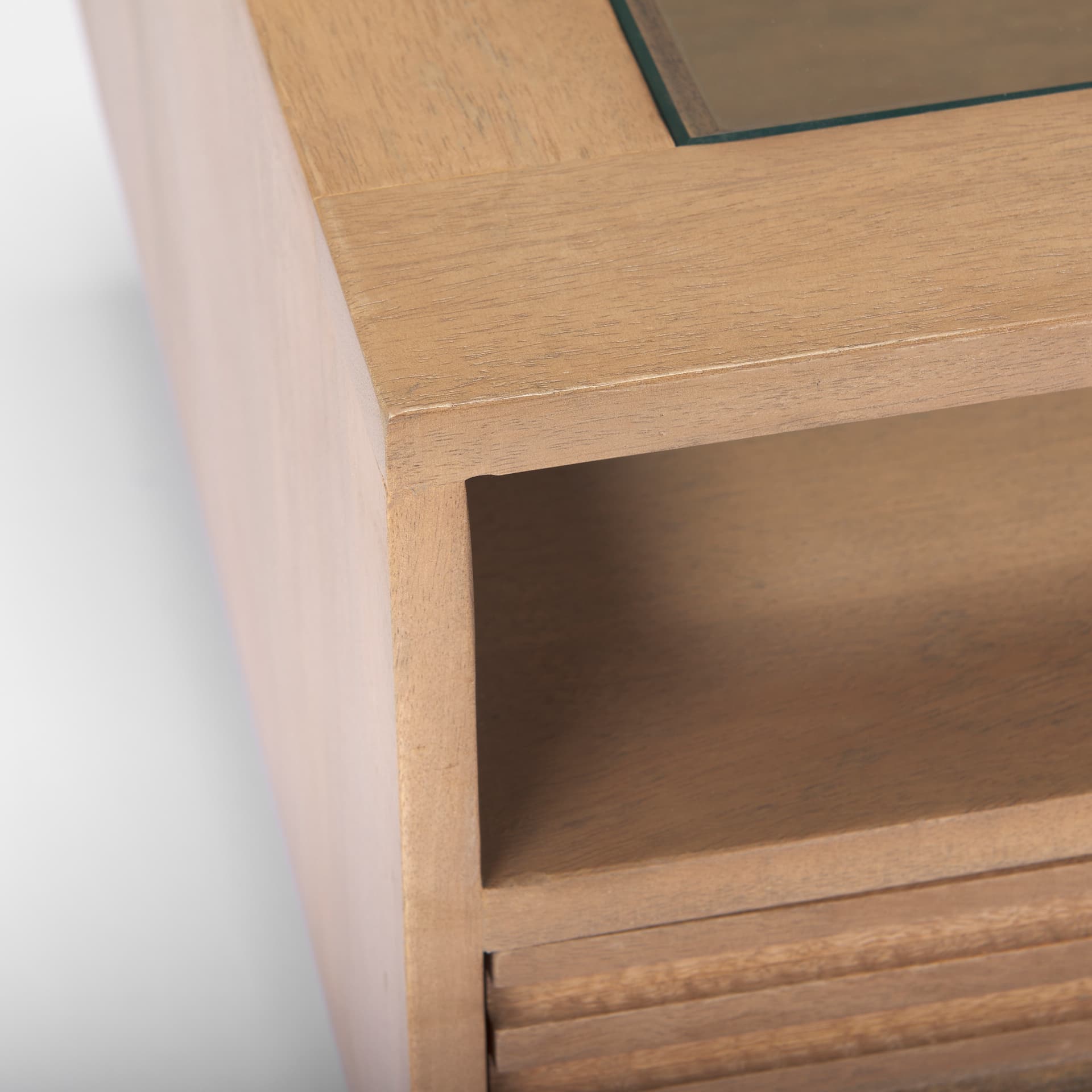 Sable 38.0L x 27.0W x 18.0H Light Brown Wood Coffee Table — product photograph