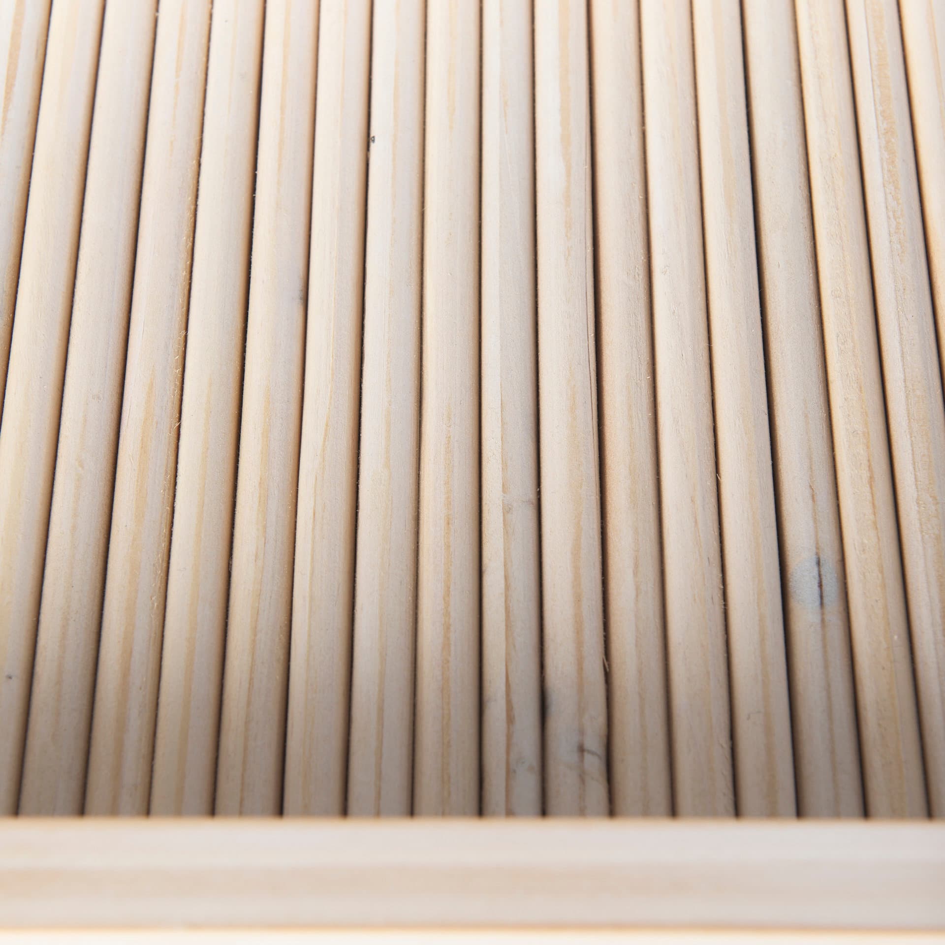 Horatio 28L x 12W Natural Wood Rectangular Serving Tray — product photograph