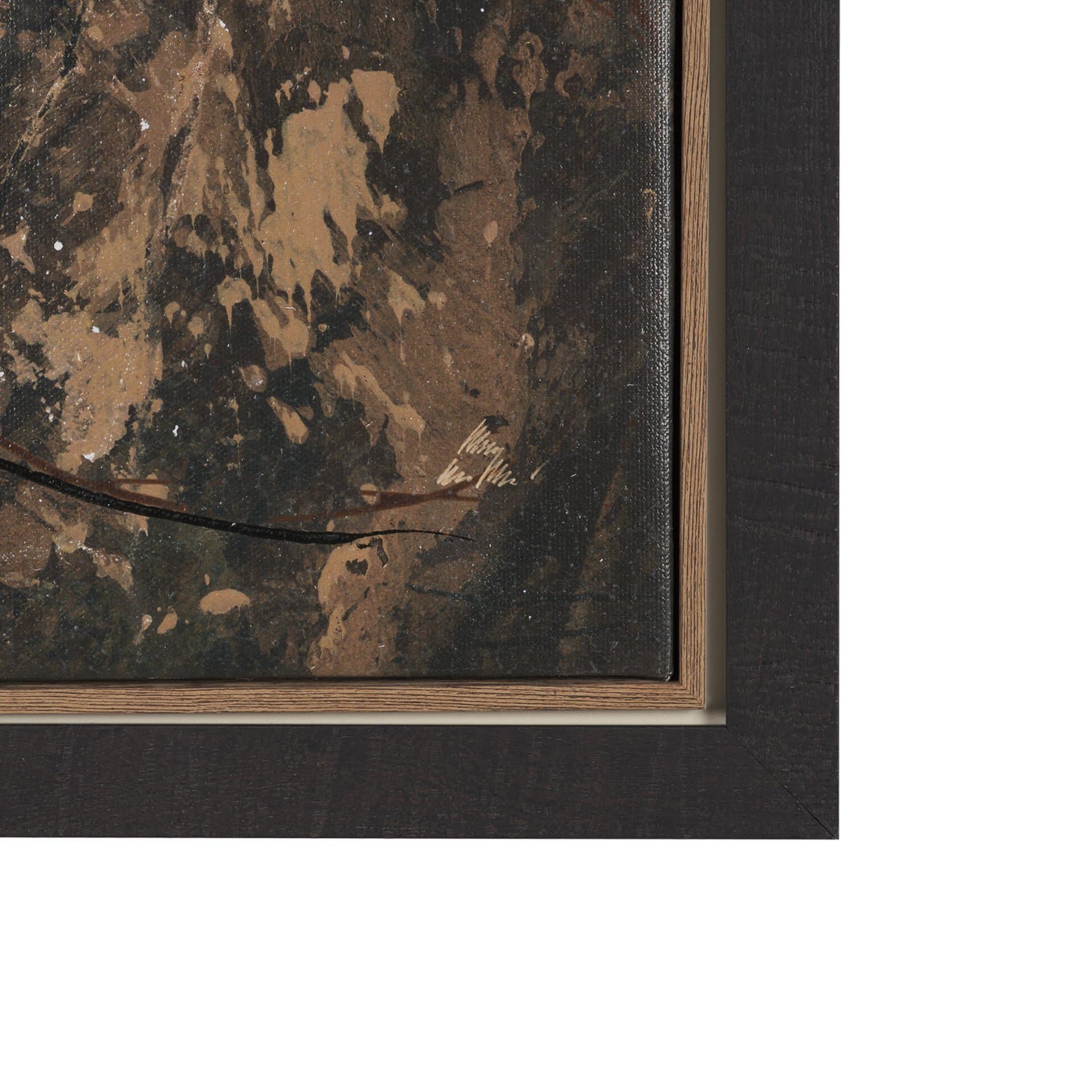 Chaos & Order IV by Chad Warren a Hand Embellished Textured Framed Canvas — product photograph