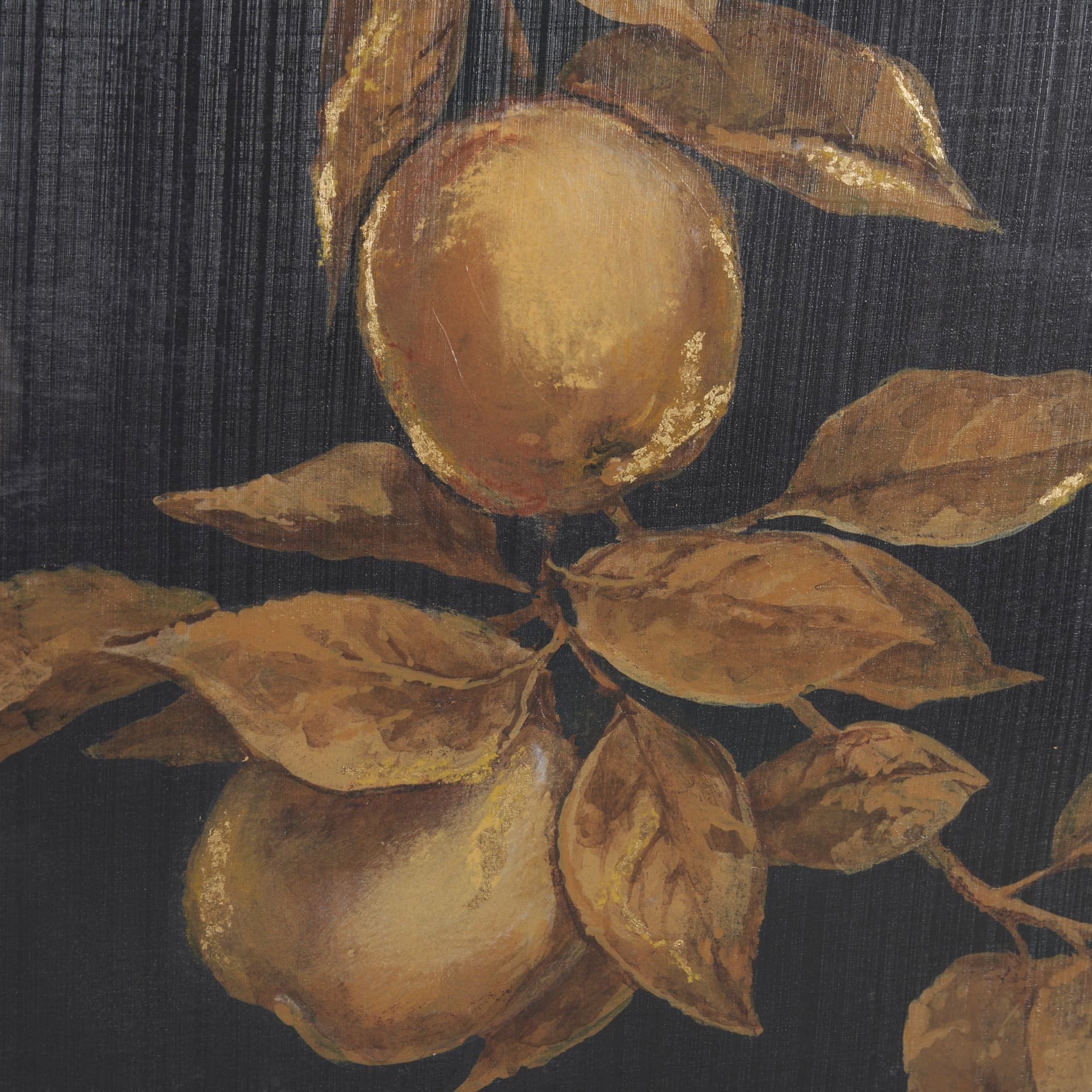 Gilded Bounty I by Mercana Studio a Hand Embellished Framed Art Print Matted under Glass — product photograph