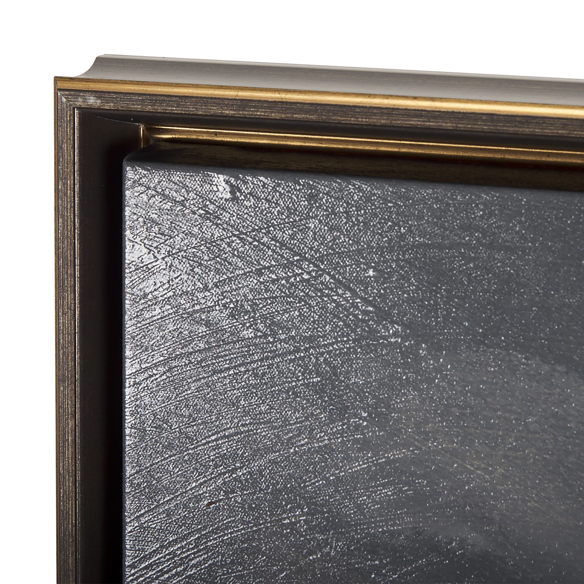 Rainy Landscape by Mercana Studio a Hand Embellished Textured Framed Canvas — product photograph