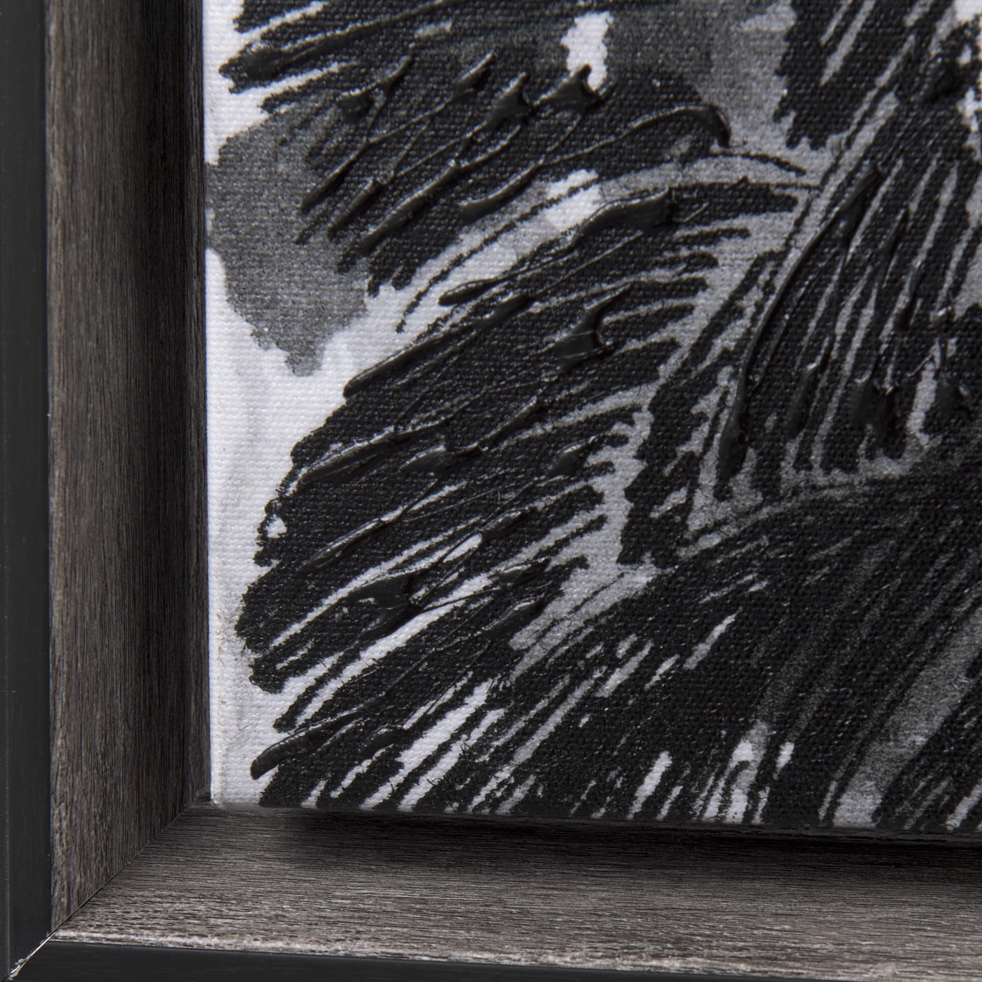 Farm View I by Mercana Studio a Hand Embellished Textured Framed Canvas — product photograph