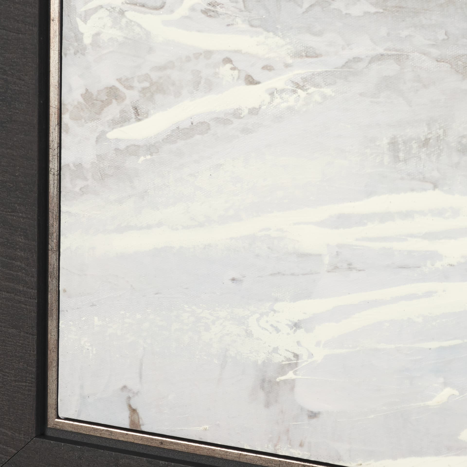 Quiet Horizons II by Mercana Studio Hand-Embellished Textured Framed Canvas Artwork — product photograph