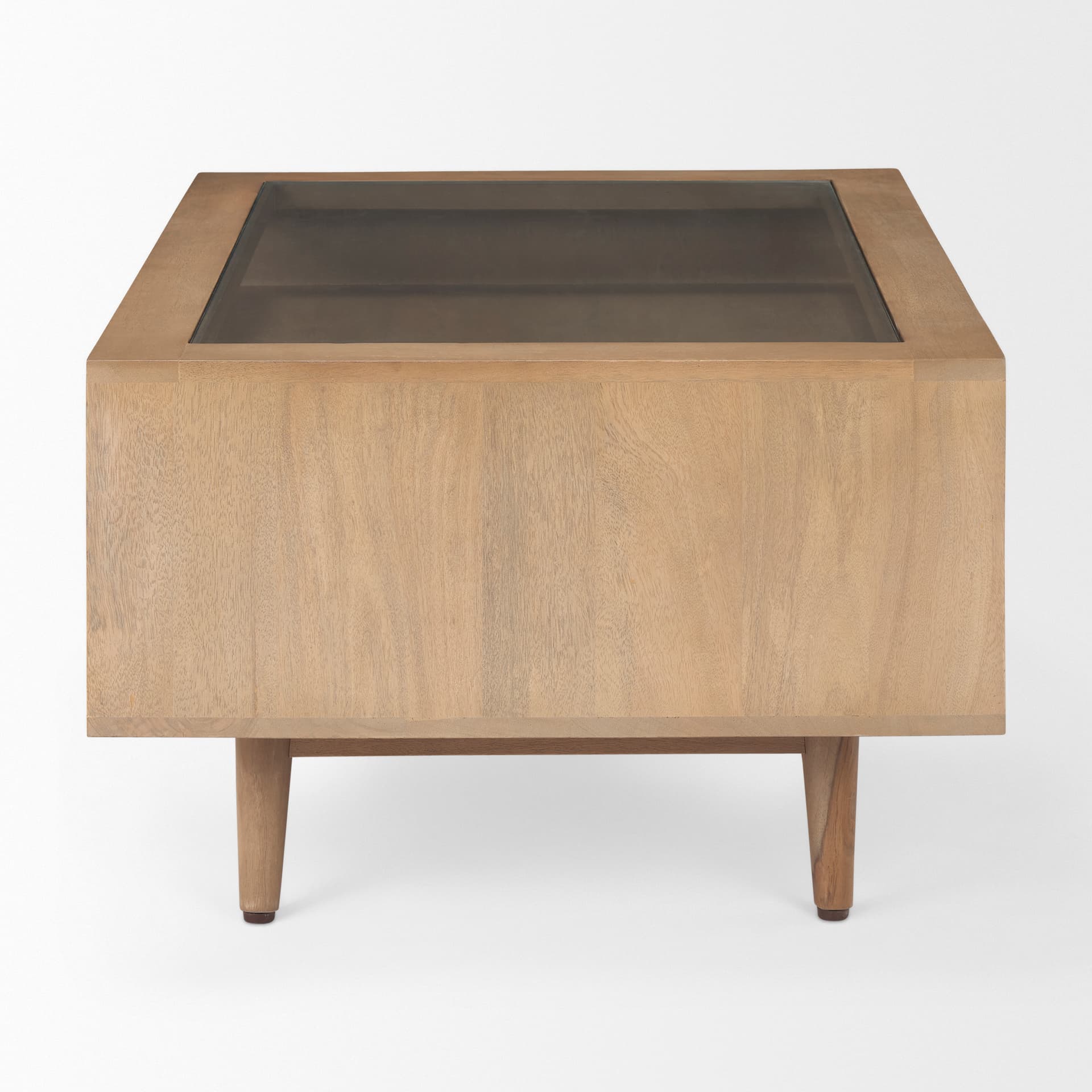 Sable 38.0L x 27.0W x 18.0H Light Brown Wood Coffee Table — product photograph
