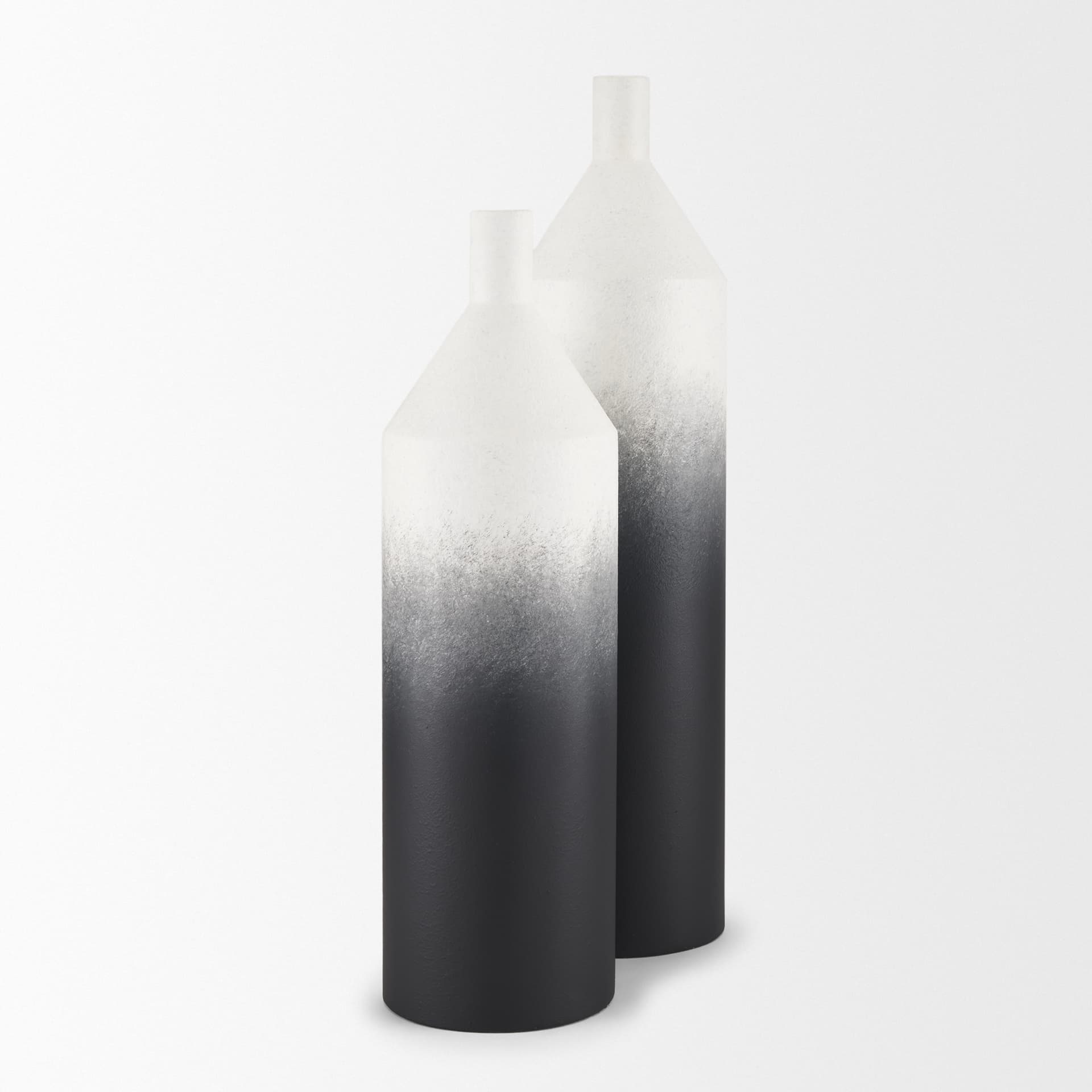 w/ Black Ombre Metal Vase — product photograph