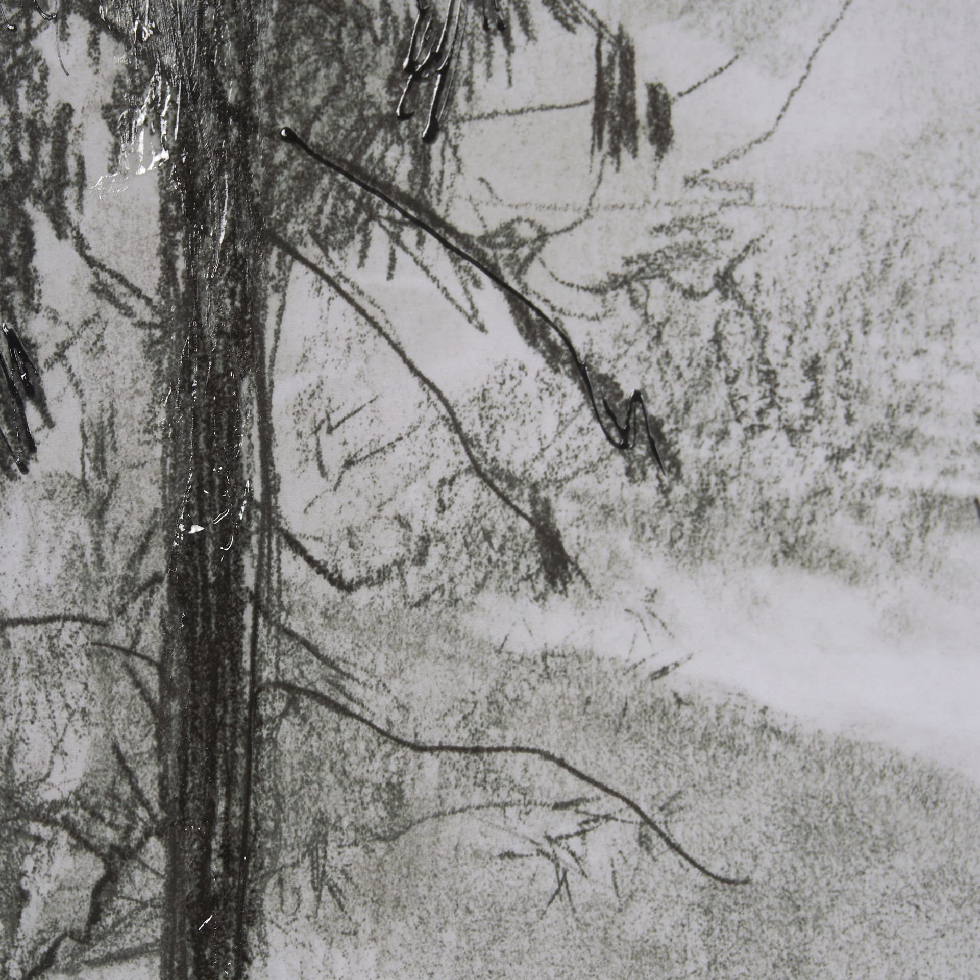 West coast chronicles I by Mercana Studio Hand Embellished Framed Art Print Matted under Glass — product photograph