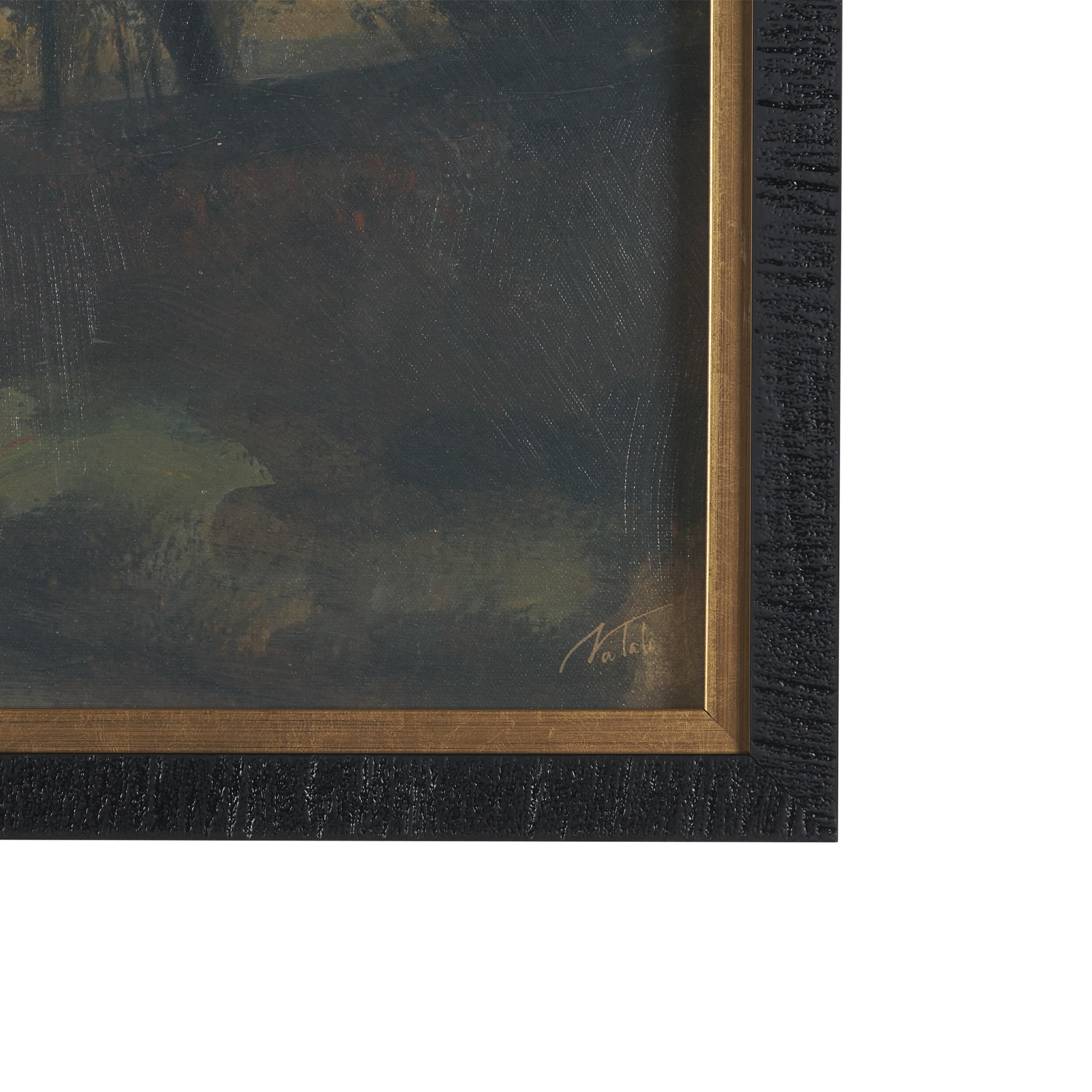 Dawns Light (Set of 2) by Mercana Studio a Hand Embellished Framed Art Print — product photograph