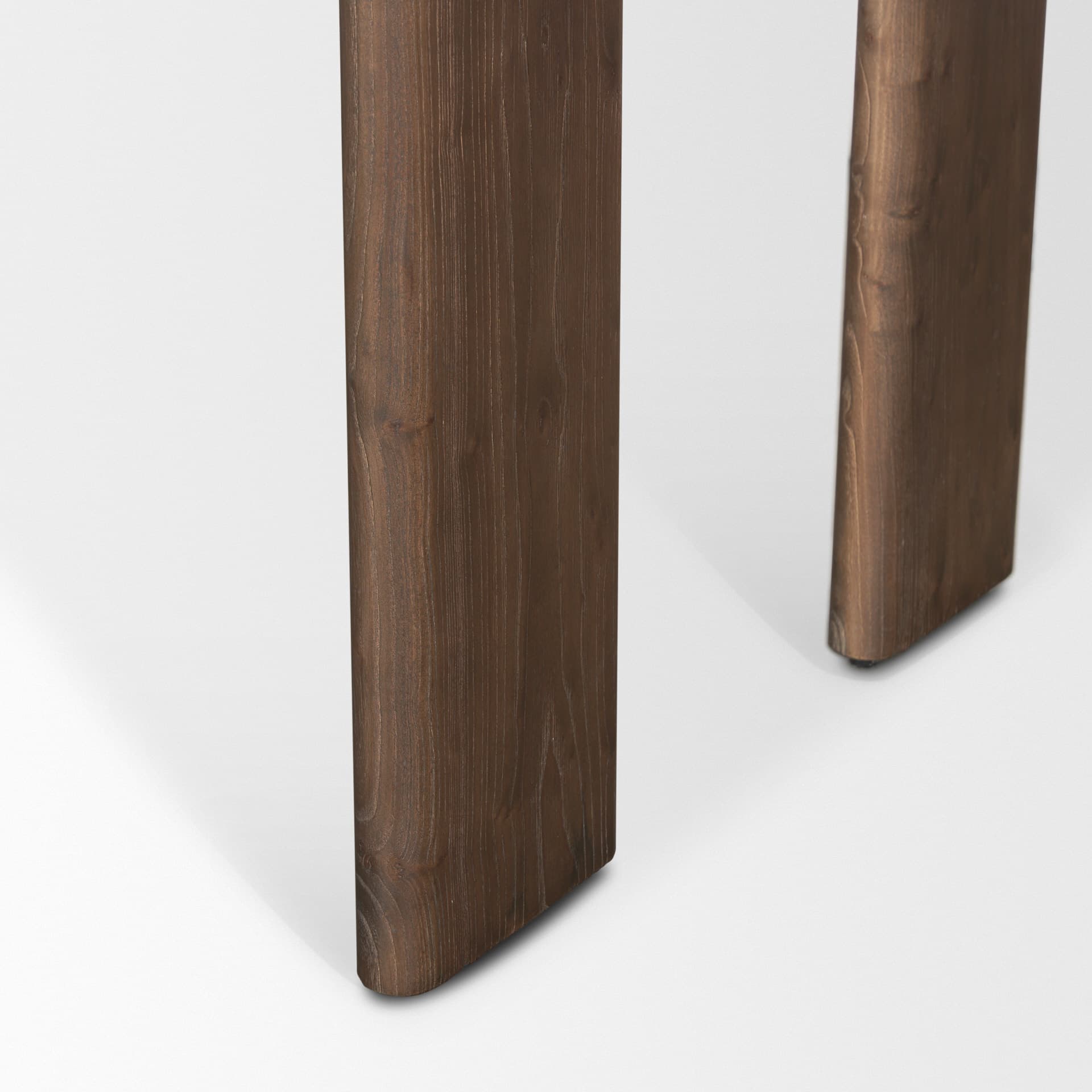Sohan Dark Brown Elm Wood Oblong Desk — product photograph