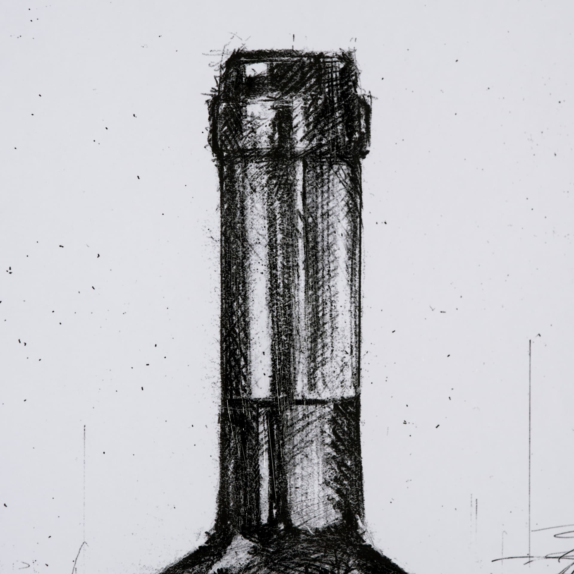 Wine Celler Crop v2 by Avery Tillmon a Hand Embellished Textured Framed Art Print Matted under Glass — product photograph
