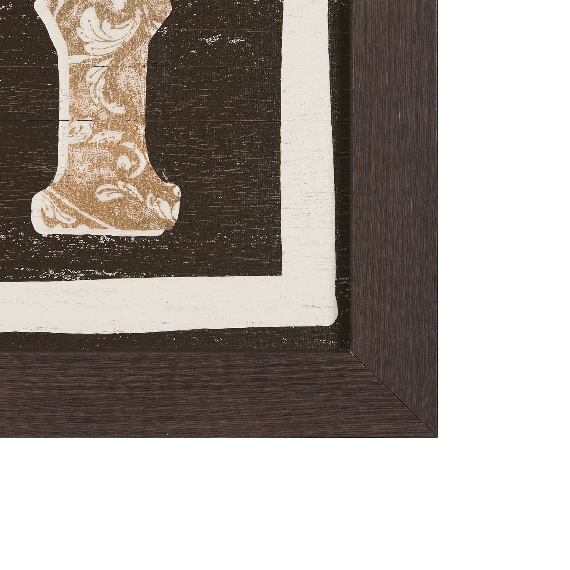Cowboy Culture - Howdy by Mercana Studio a Hand Embelished Textured Framed Art Print — product photograph