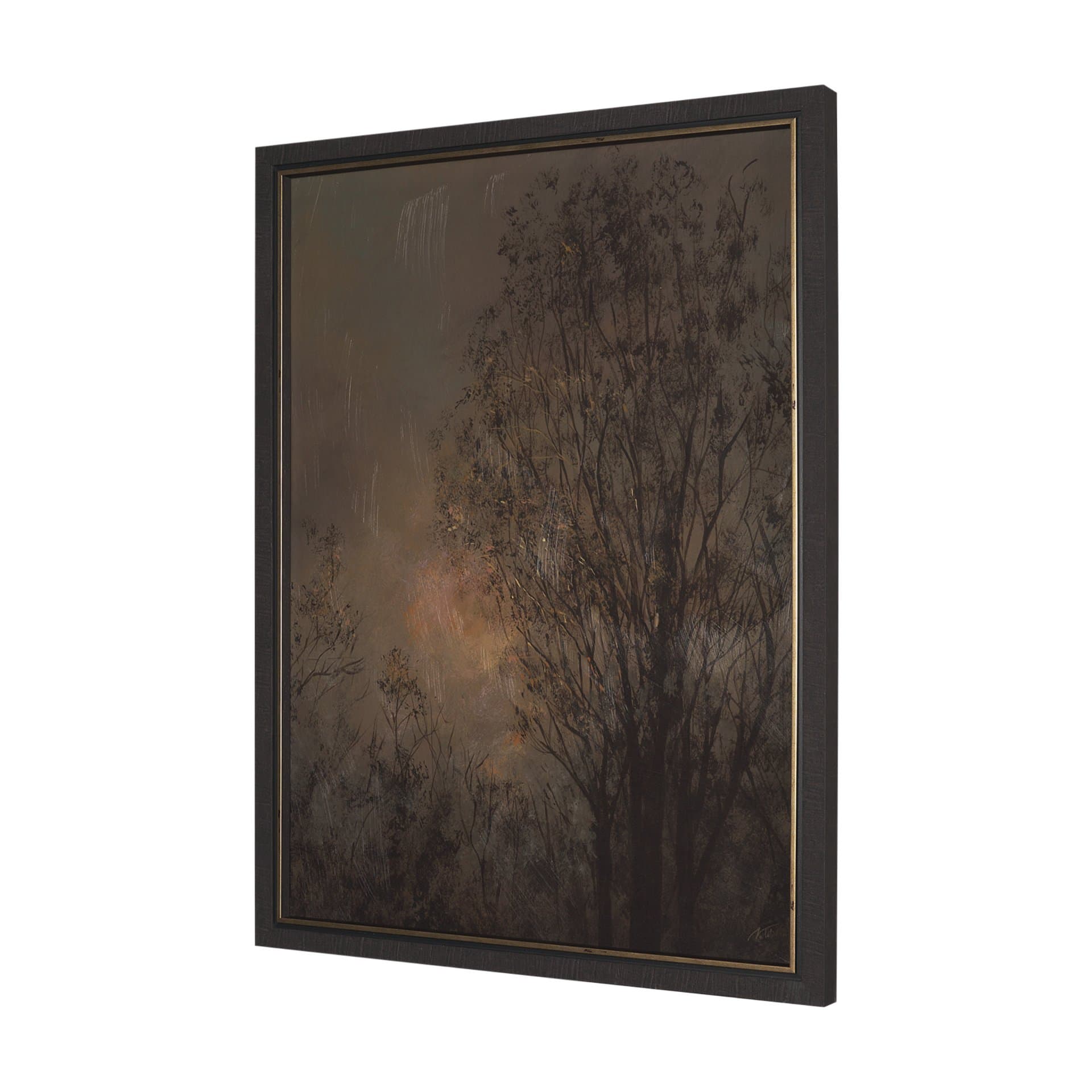 Nights Sky III by Mercana Studio a Hand Embellished Decograph Framed Art Print — product photograph