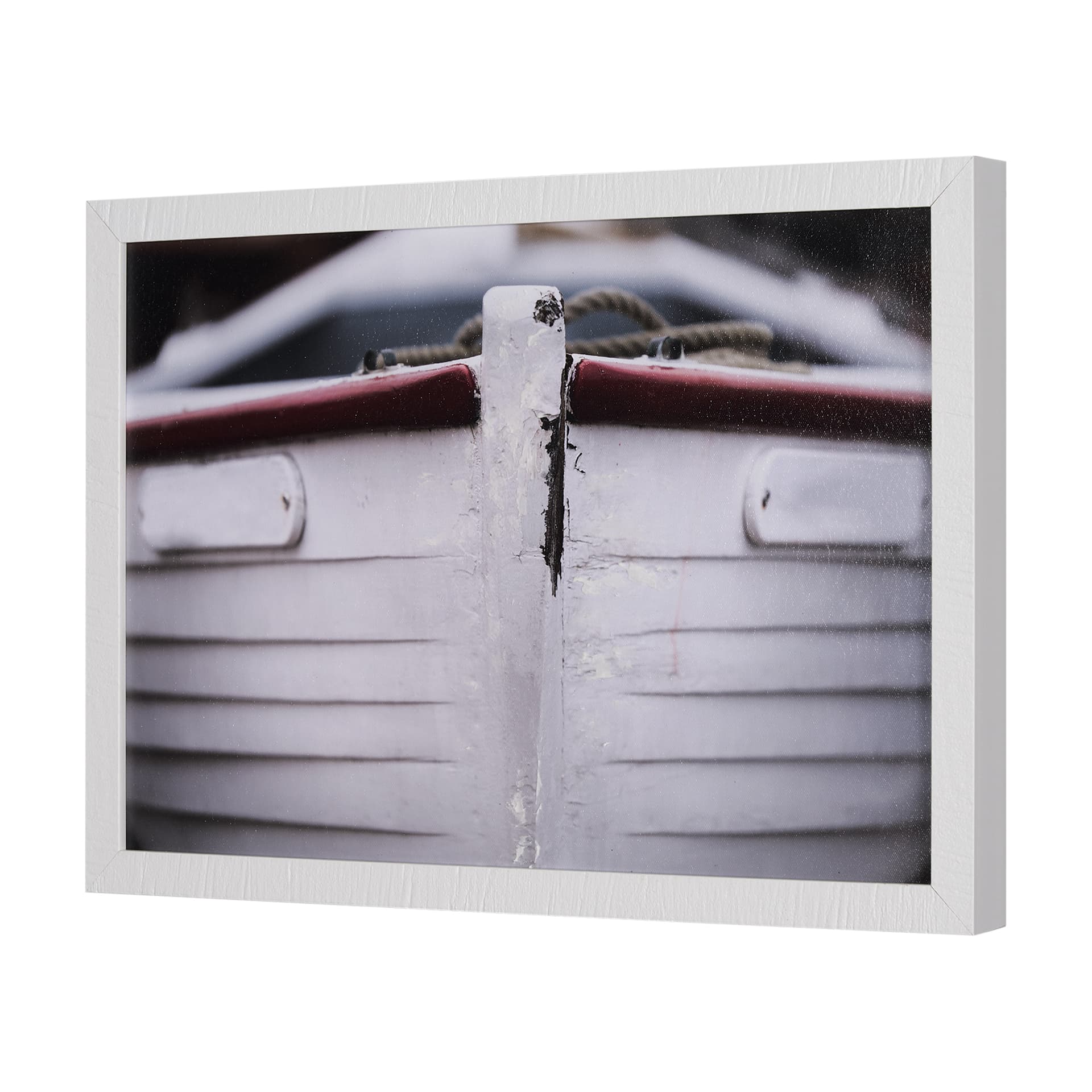 Seaside Vacation III by Mercana Studio a Hand Embellished Textured Framed Art Print — product photograph