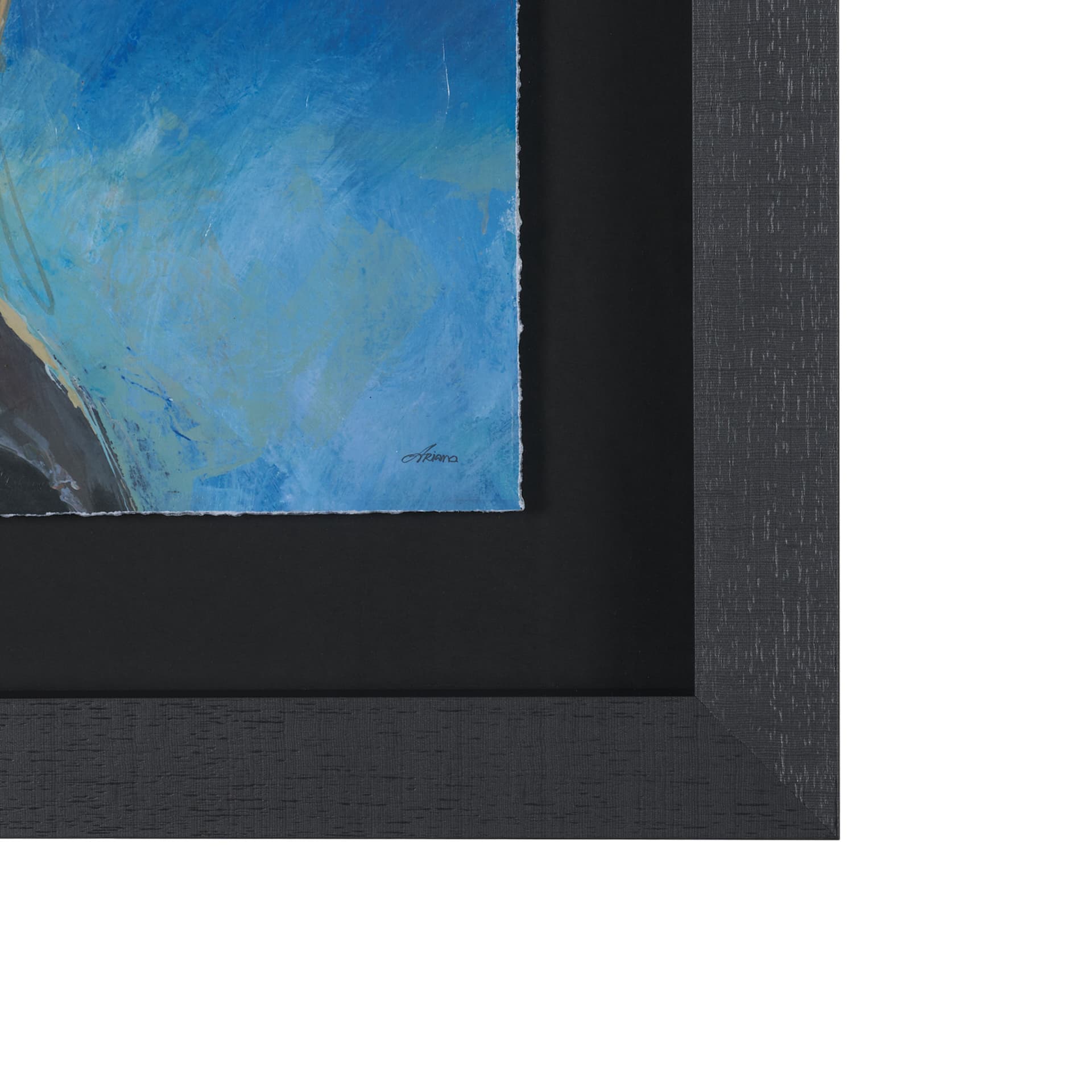 Round Up III by Mercana Studio Textured Framed Artwork Matted under Glass — product photograph