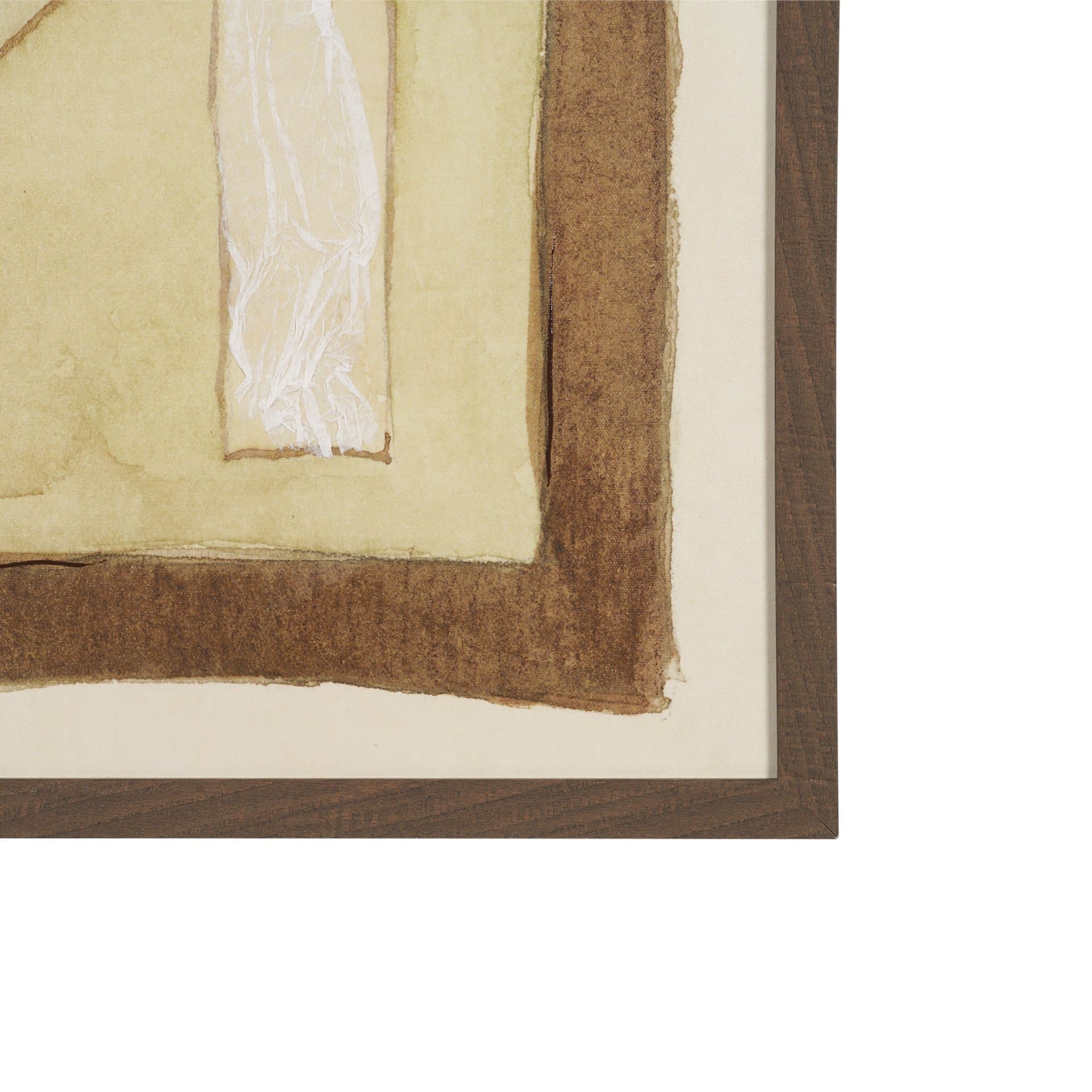 Between Tones II by Mercana Studio Hand-Embellished Textured Framed Canvas Artwork — product photograph