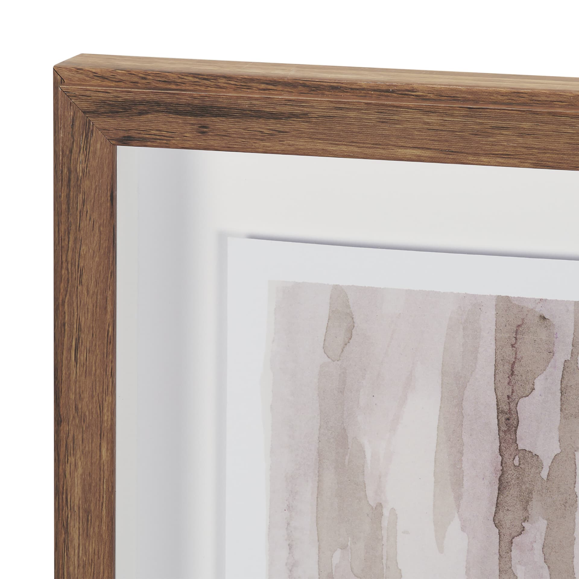 At The Cabin IV by Mercana Studio Hand Embelished Framed Artwork Matted under Glass — product photograph