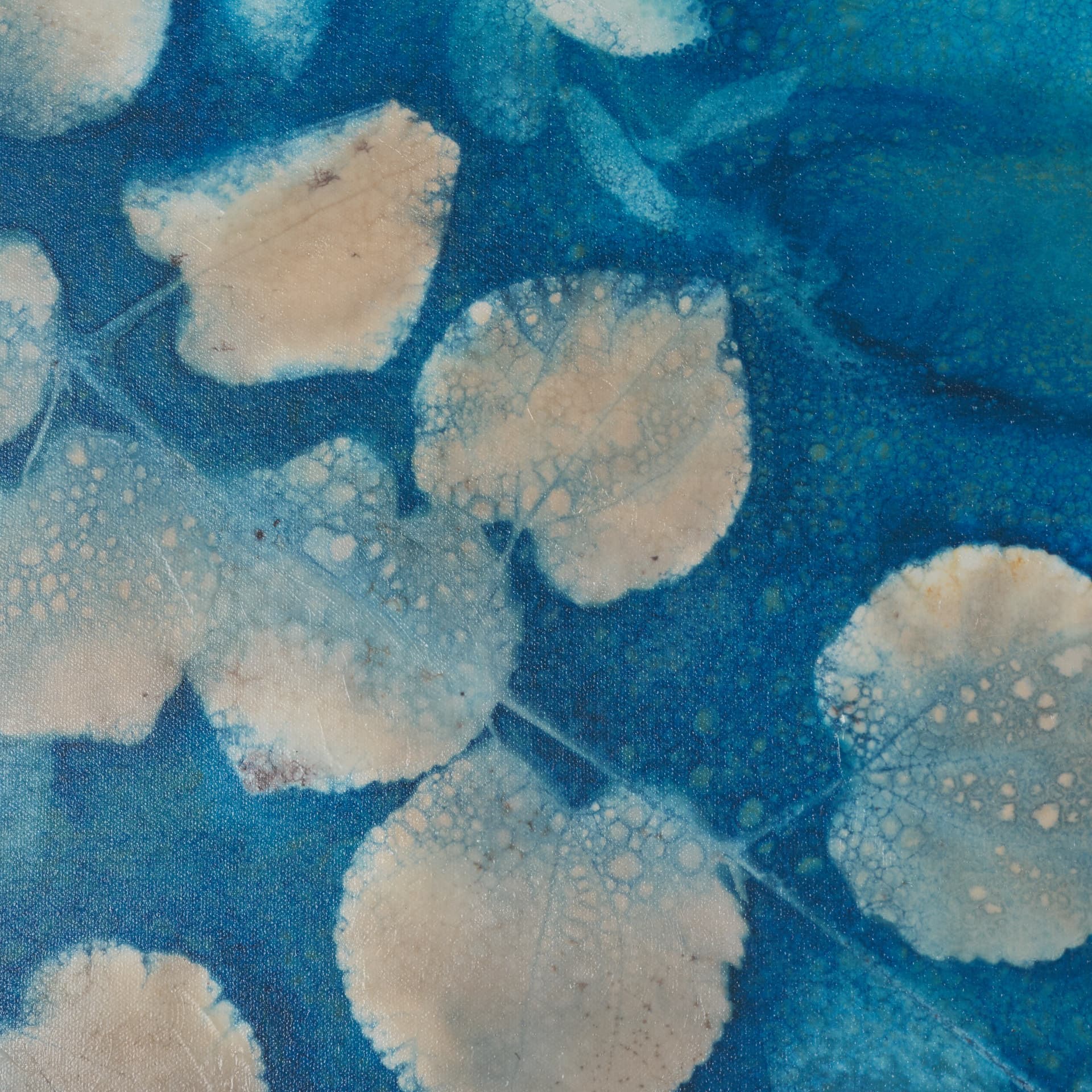 Rainy Day by Liz St. Andre Hand-Embellished Textured Framed Artwork Matted under Glass — product photograph