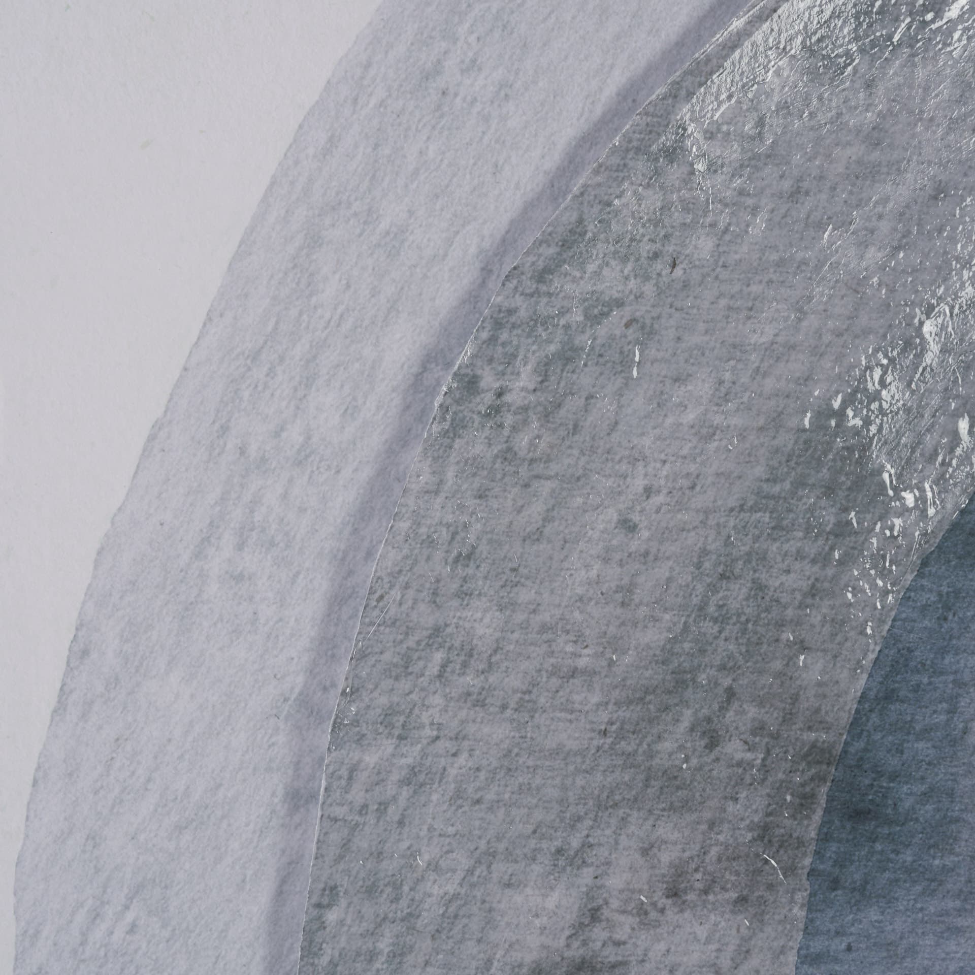 Blue Eclipse (Set of 2) by Mercana Studio a Hand Embellished Framed Art Print Matted under Glass — product photograph