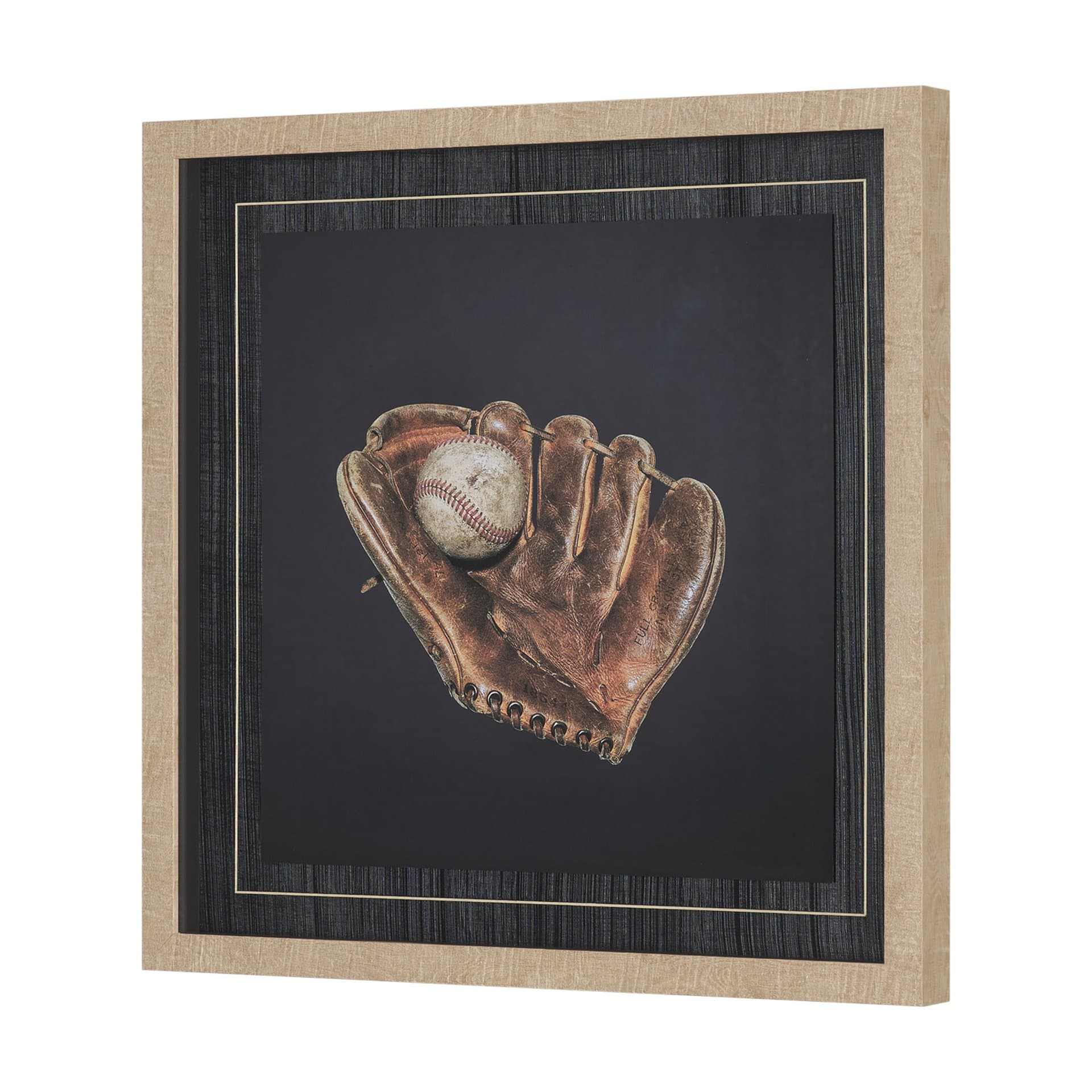 Double Play VI by Mercana Studio Textured Framed Art Print Matted under Glass — product photograph