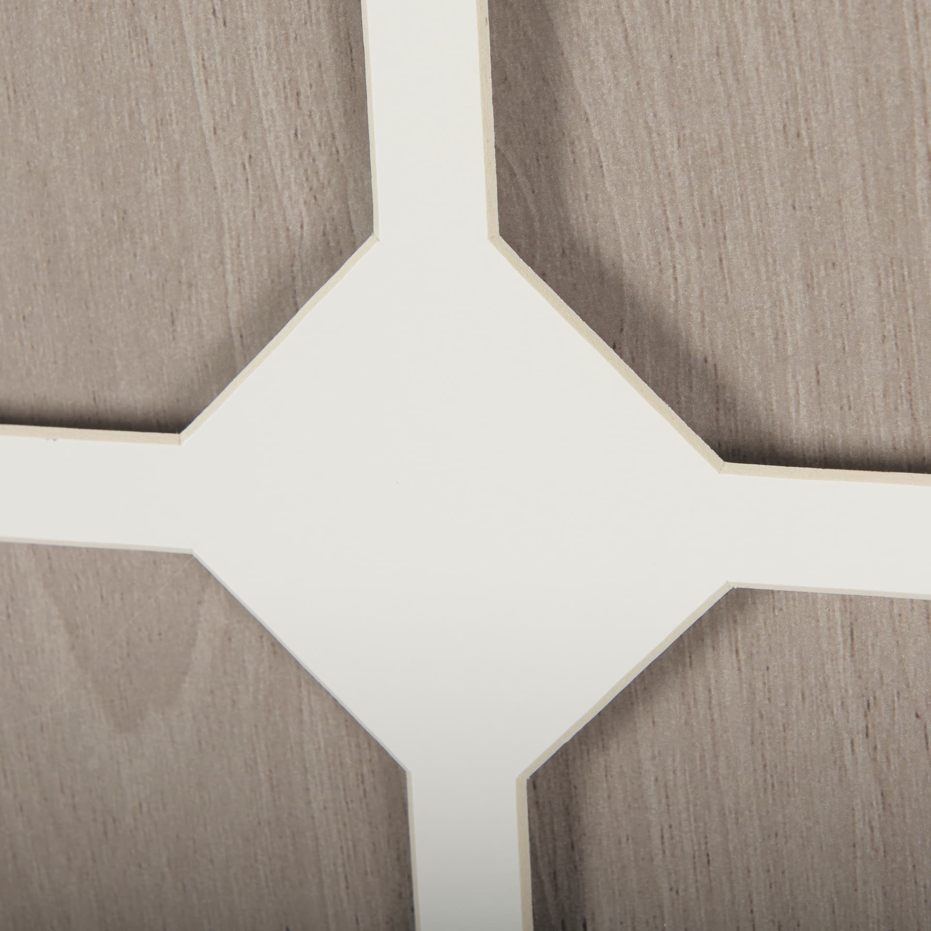 Wood Grain Silhouette I by Studio M a Framed Art Print Matted under Glass — product photograph