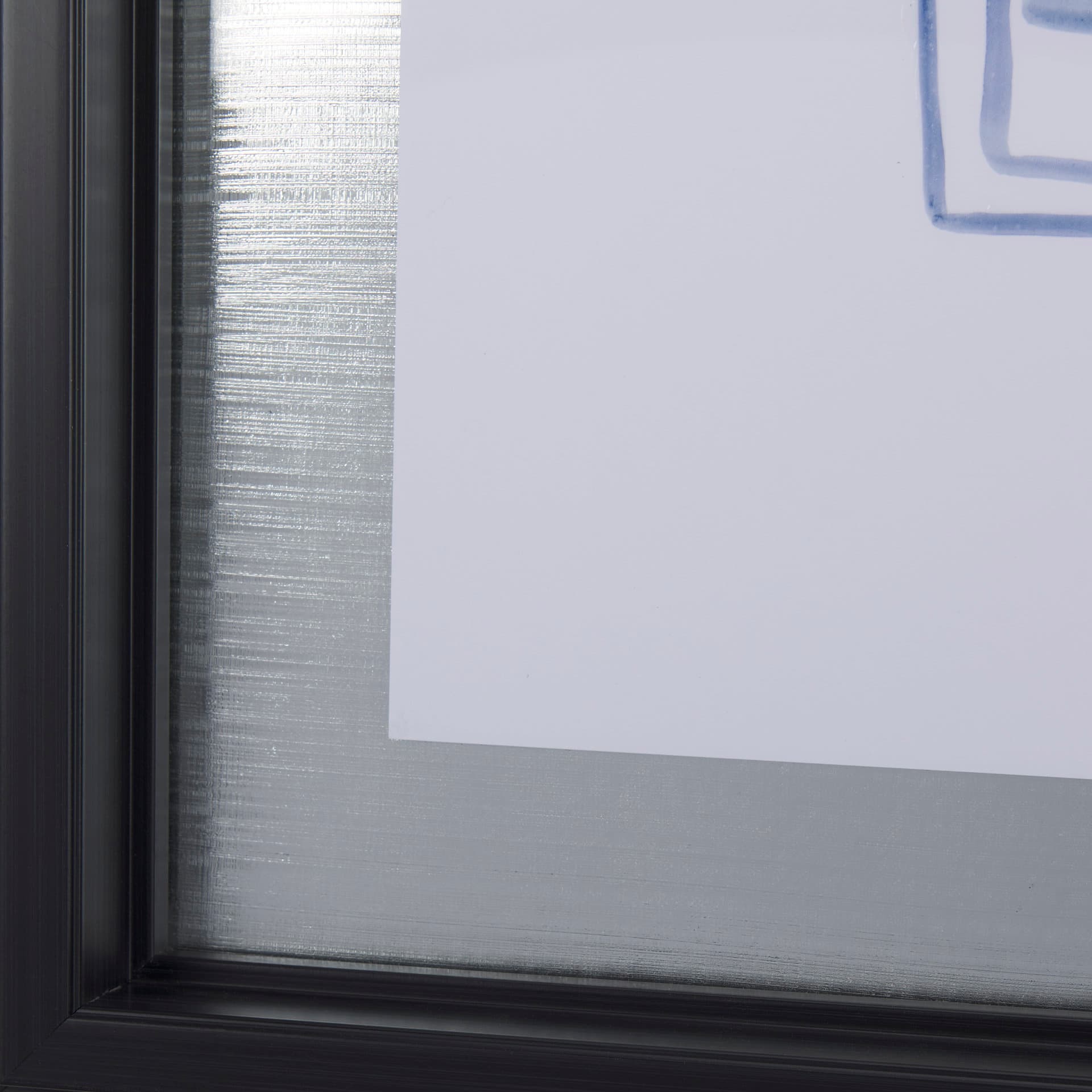Lines IV by Mercana Studio a Hand Embellished Textured Framed Art Print Matted under Glass — product photograph