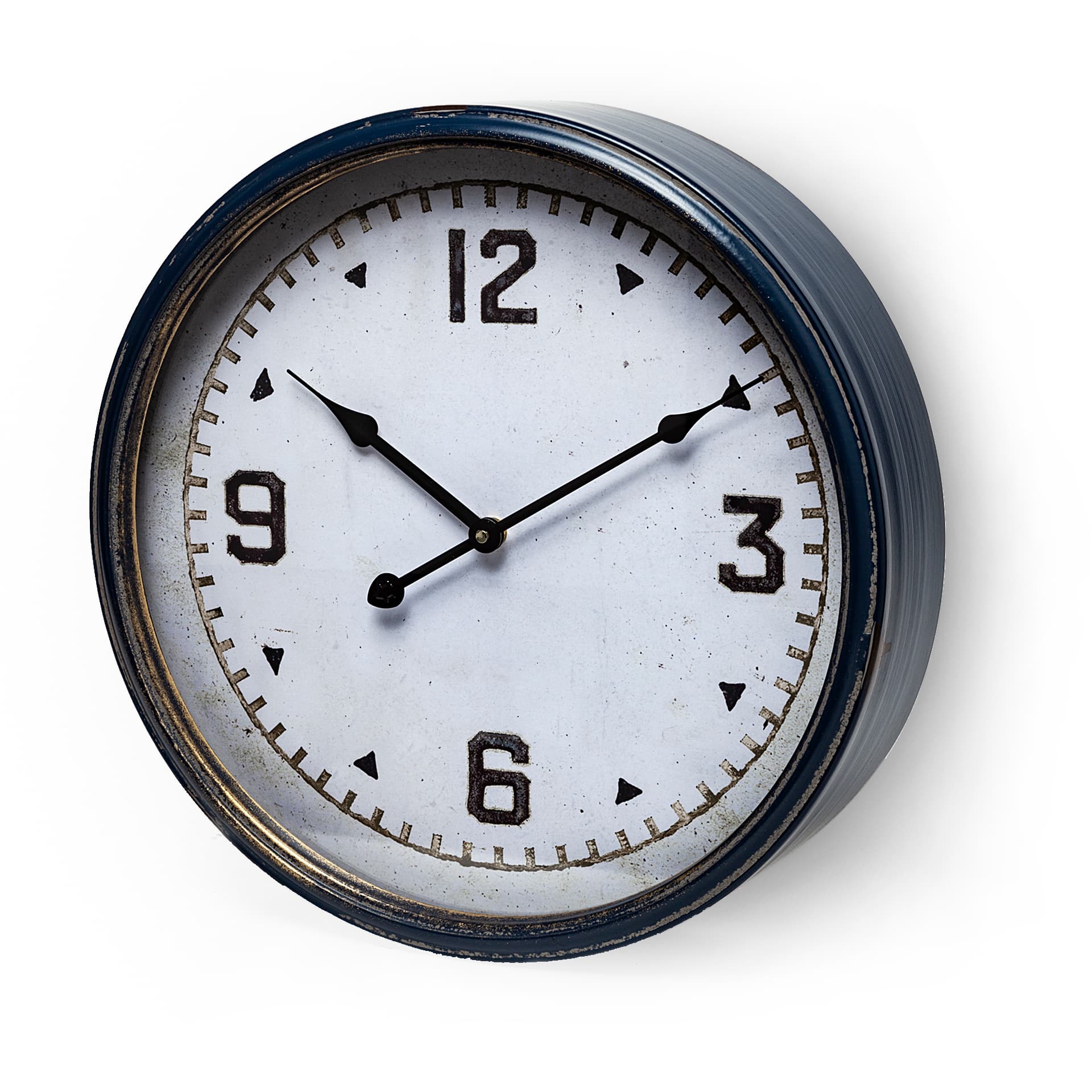 Hereward 16L x 16H Round Large Modern Wall Clock — product photograph