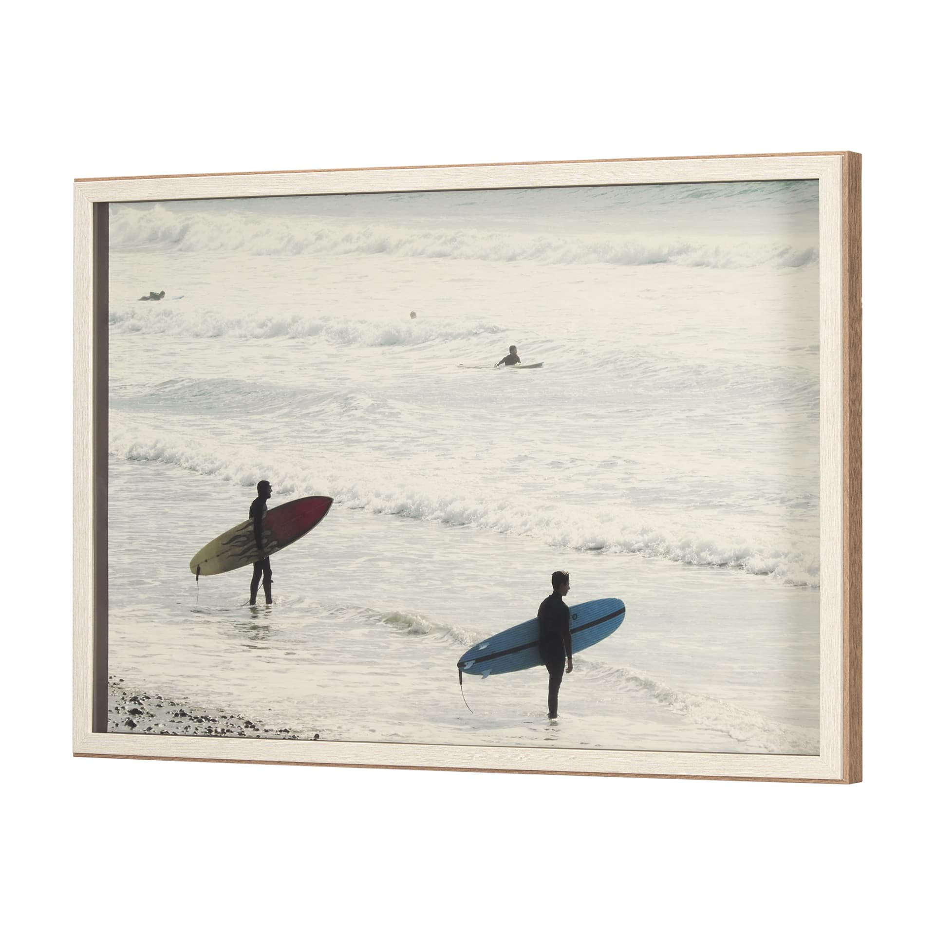 Serene Surf by Urban Octopus a Framed Photo Art Print Matted under Glass — product photograph