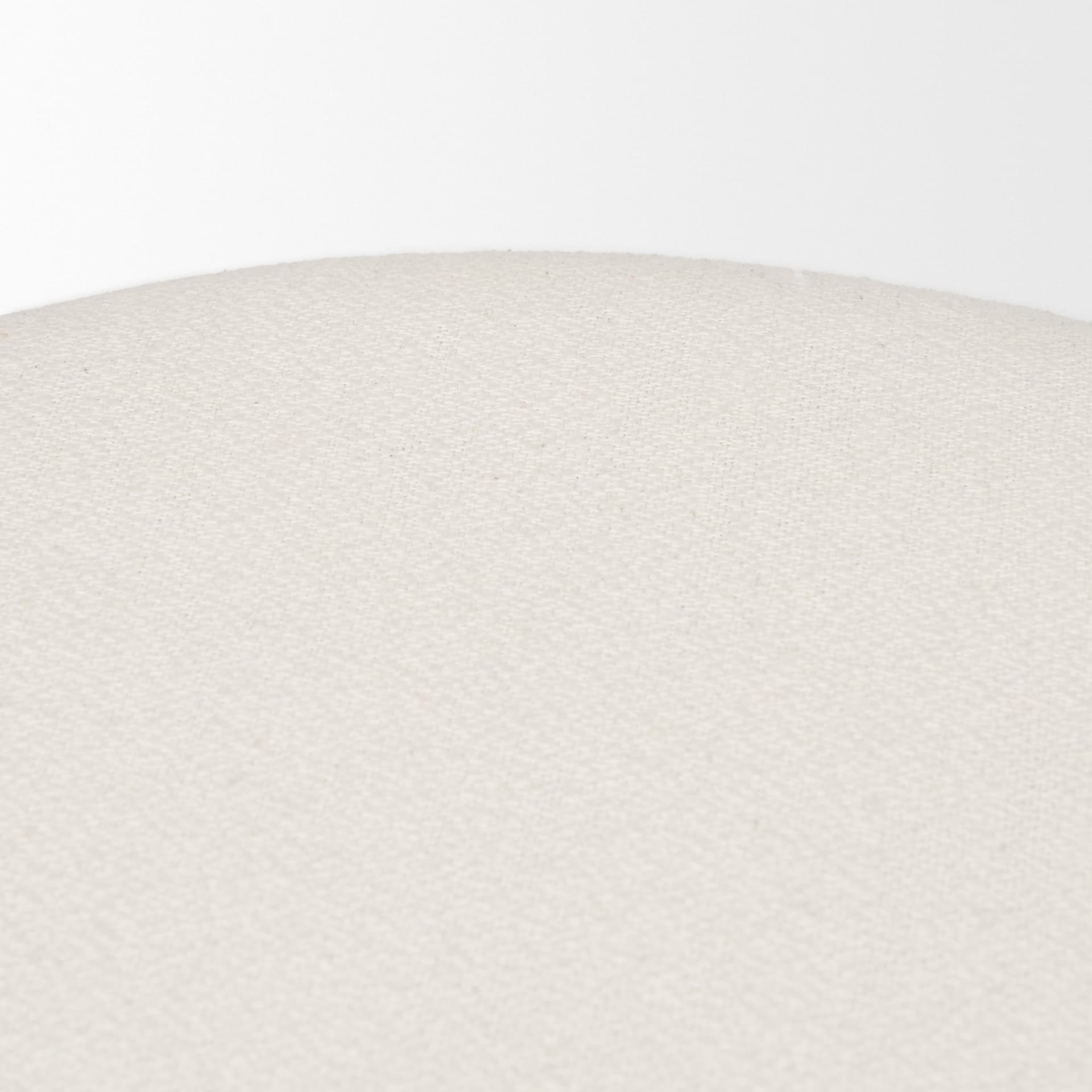Shaiden Brown Wood w/ Cream Fabric Stool — product photograph