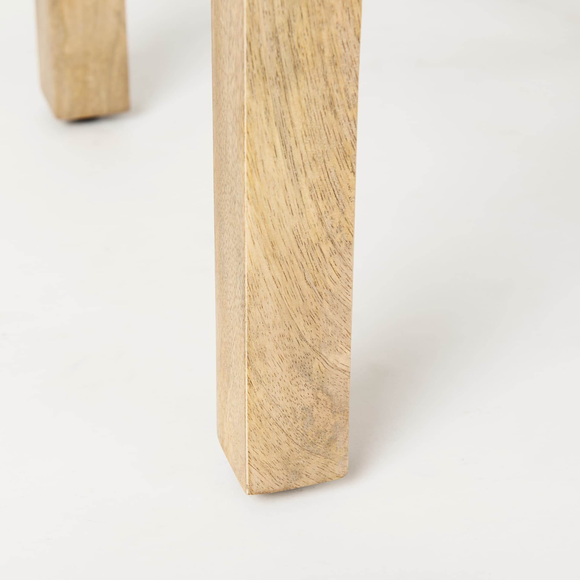 Candace Light Wood Bridge Accent Table — product photograph