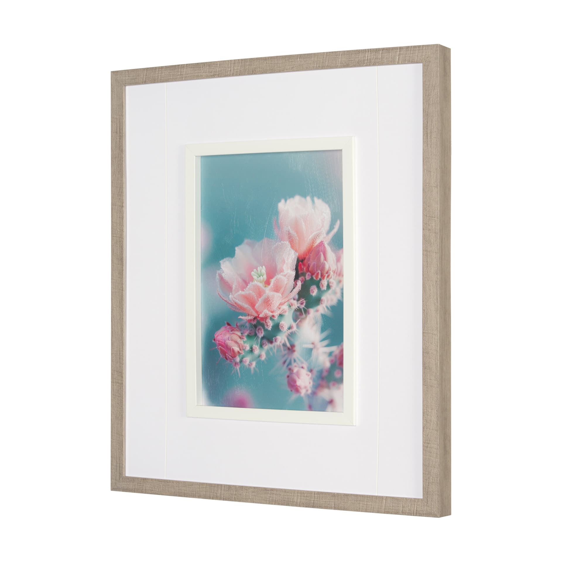 Petal Paradise - Bloom by Philippe Hugonnard a Hand Embellished Framed Photo Art Print Matted under — product photograph