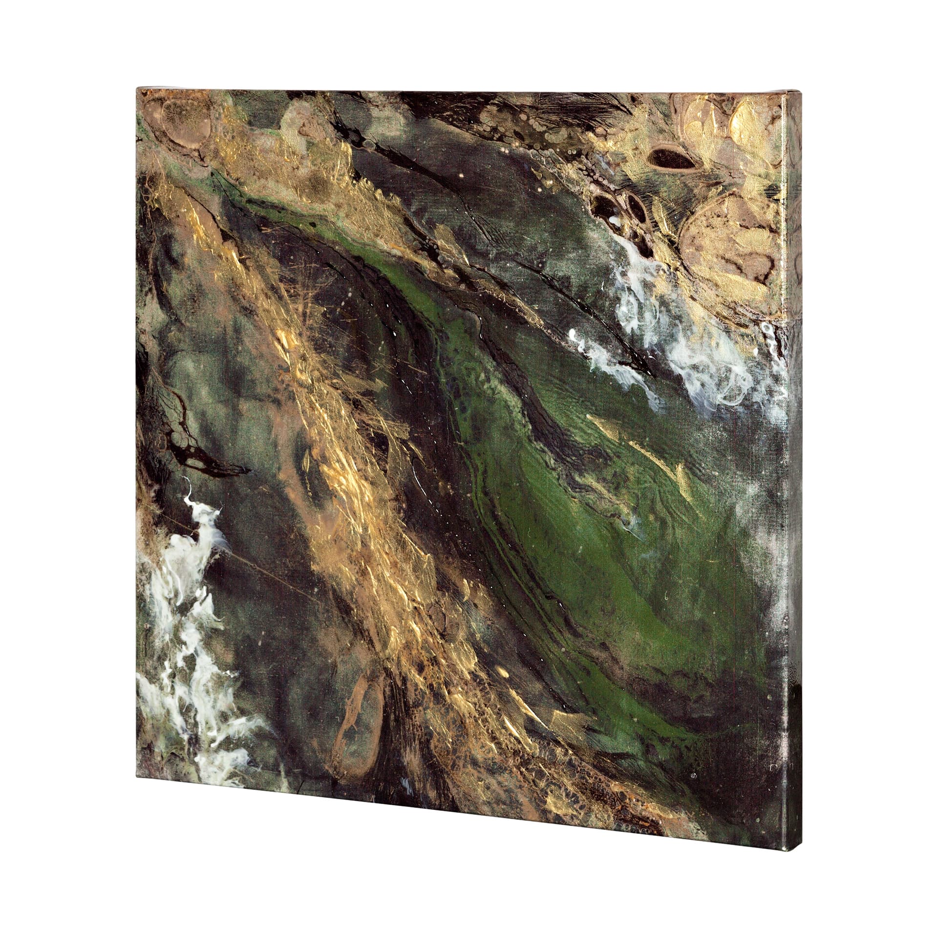 Unknown by Corrie LaVelle a Hand Embellished Textured Canvas — product photograph
