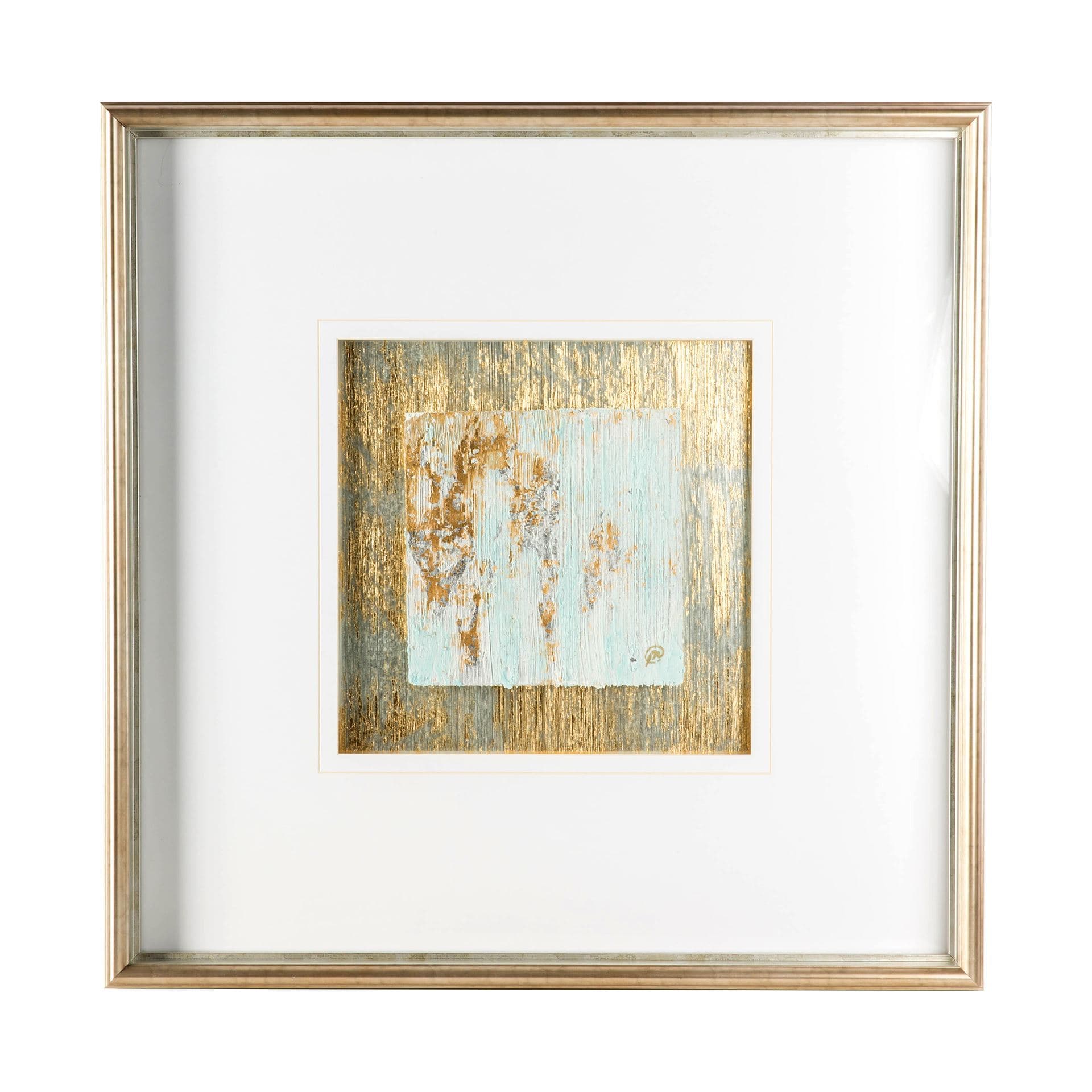 Spring Showers I by Studio M a handmade Original Framed Artwork under Glass — product photograph