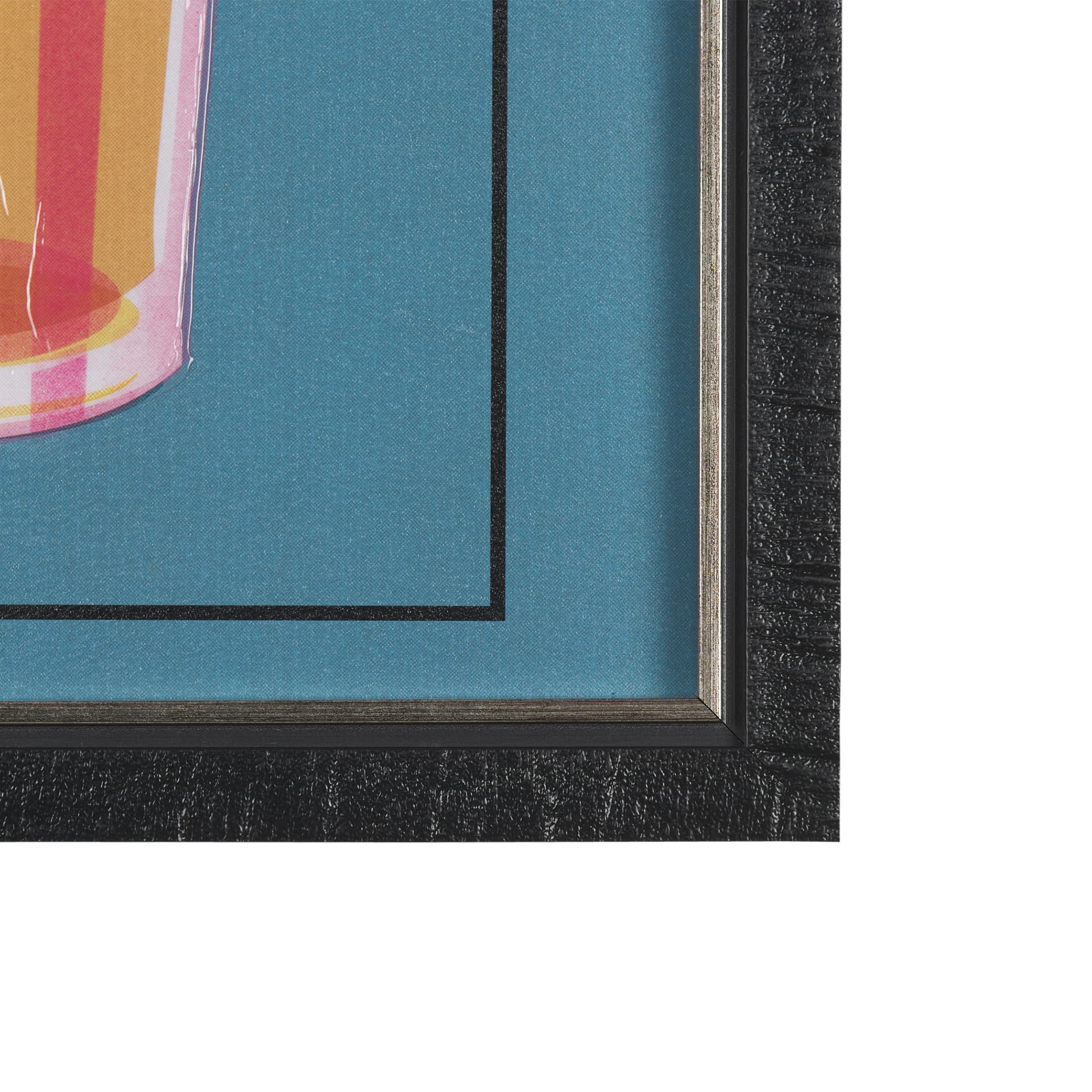 Beer Poster IPA by Mercana Studio a Hand Embellished Textured Framed Art Print — product photograph