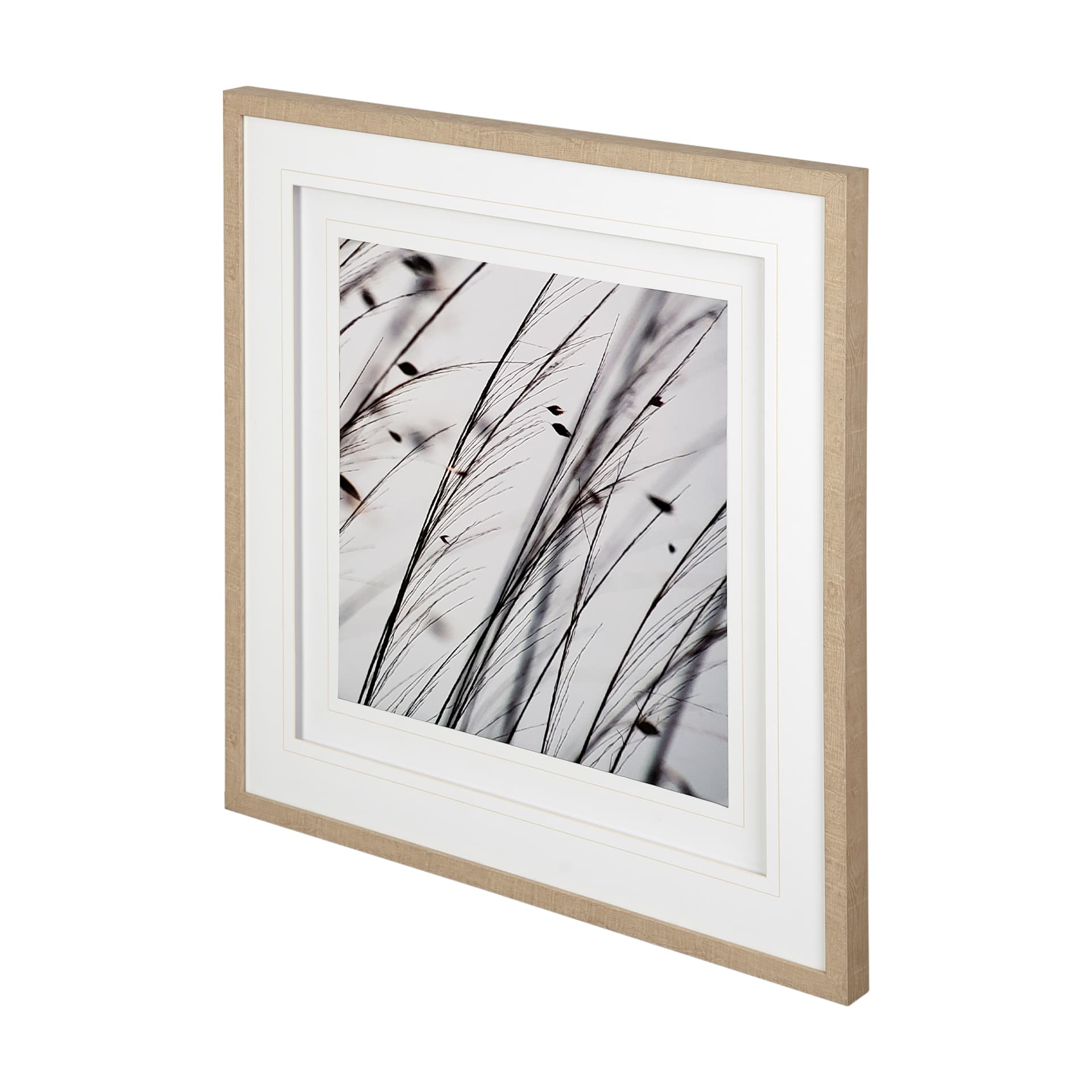 Organic II by Tony Koukos a Hand Embellished Textured Framed Art Photograph Matted under Glass — product photograph
