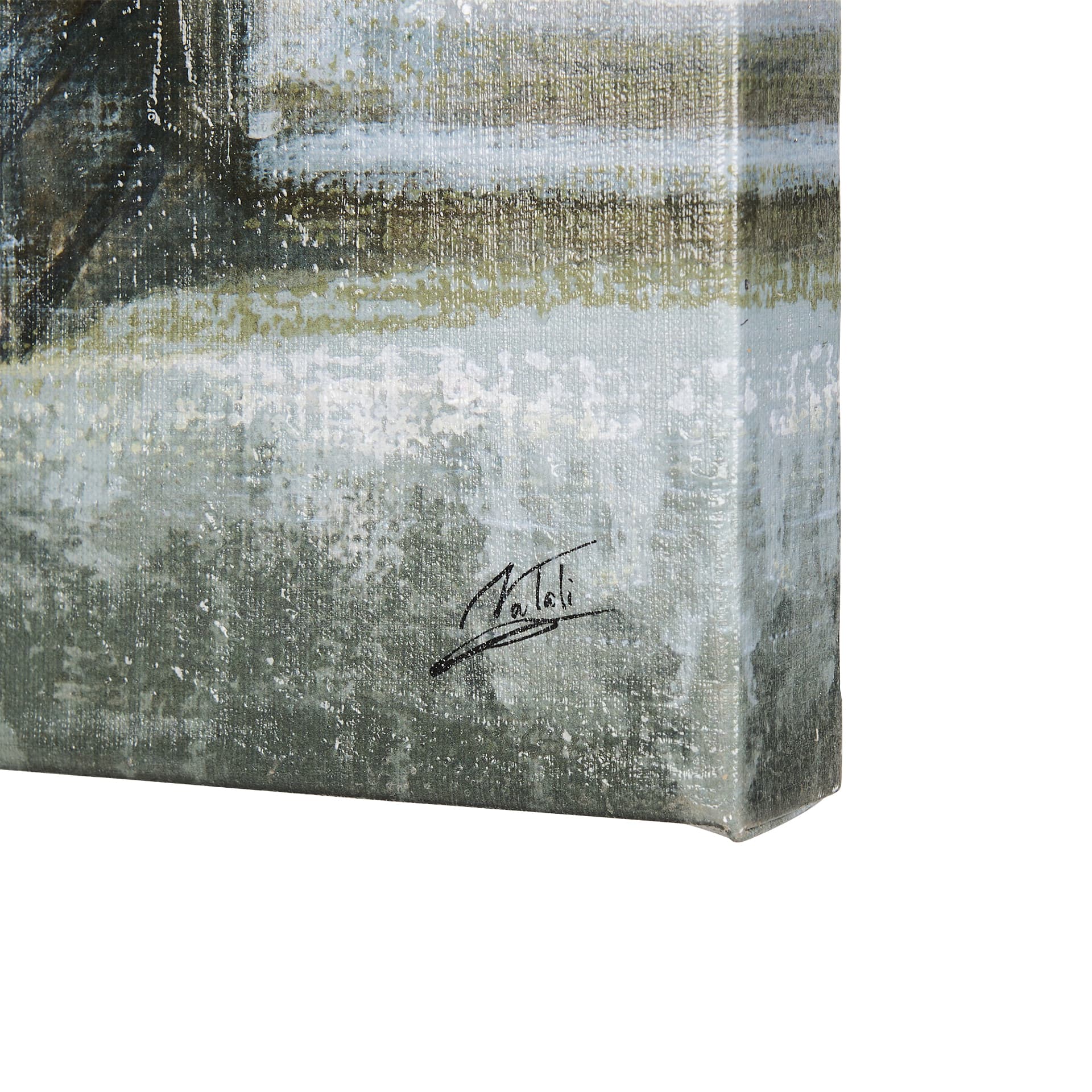 Old Barn II by Mercana Studio a Hand Embellished Textured Canvas — product photograph